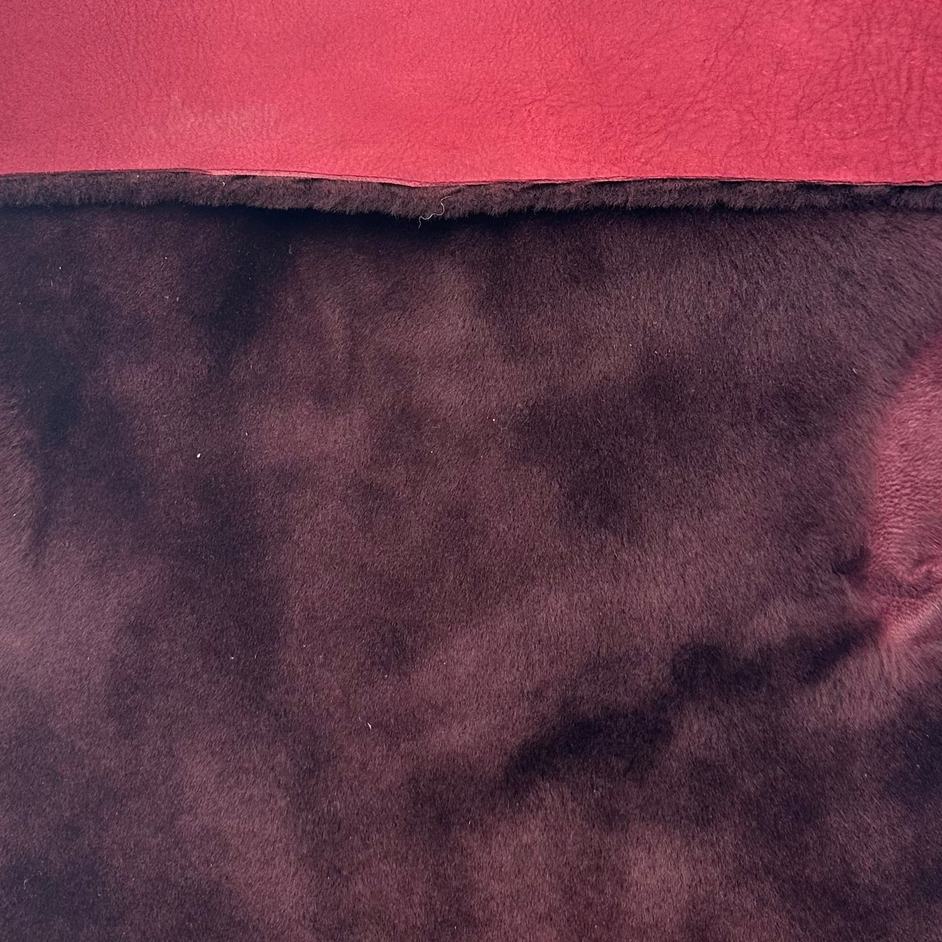 Ironed Merino Shearling 8-10mm - Tone-on-Tone Back