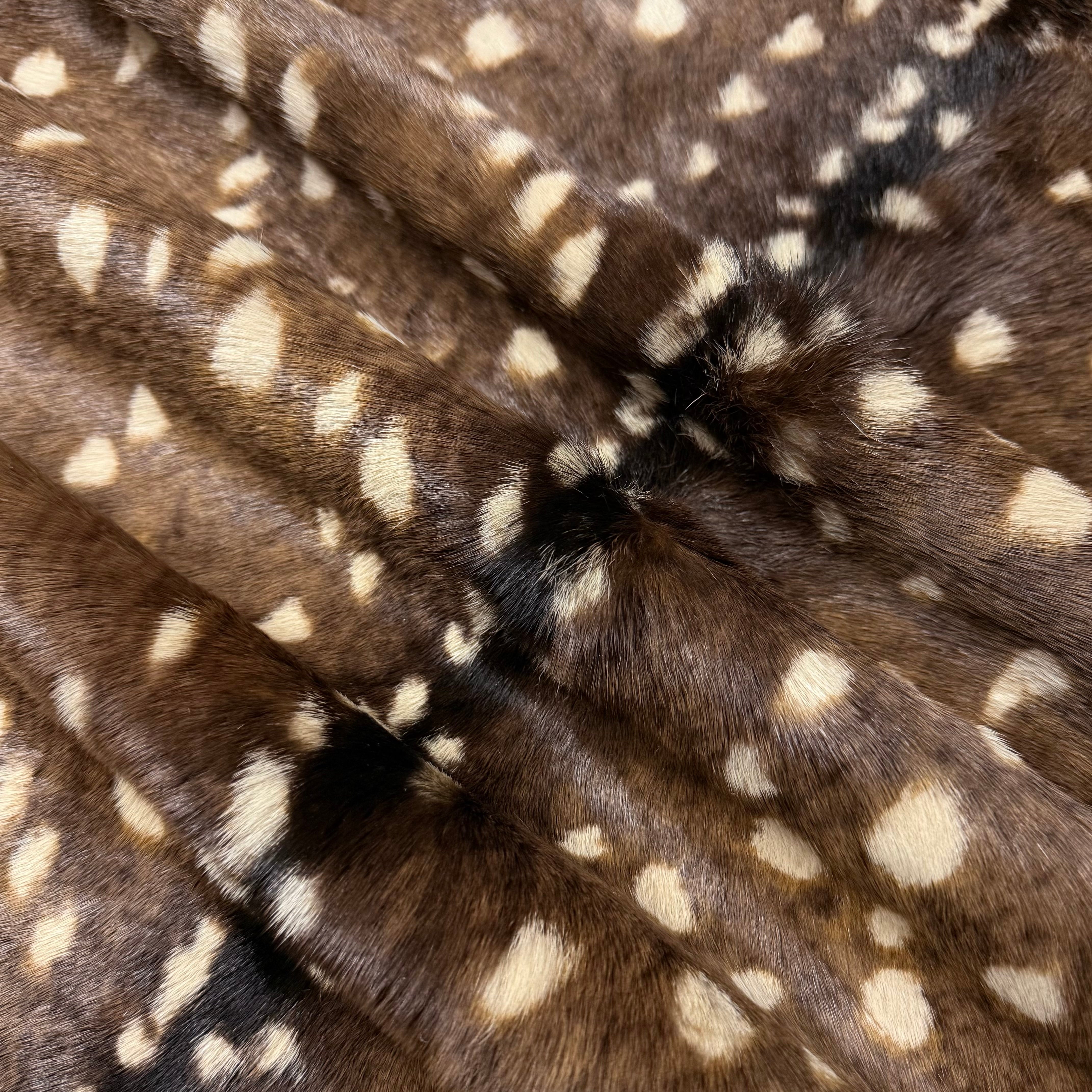 Axis Deer Print Cavallino Hair-On Calf, 2.5 oz