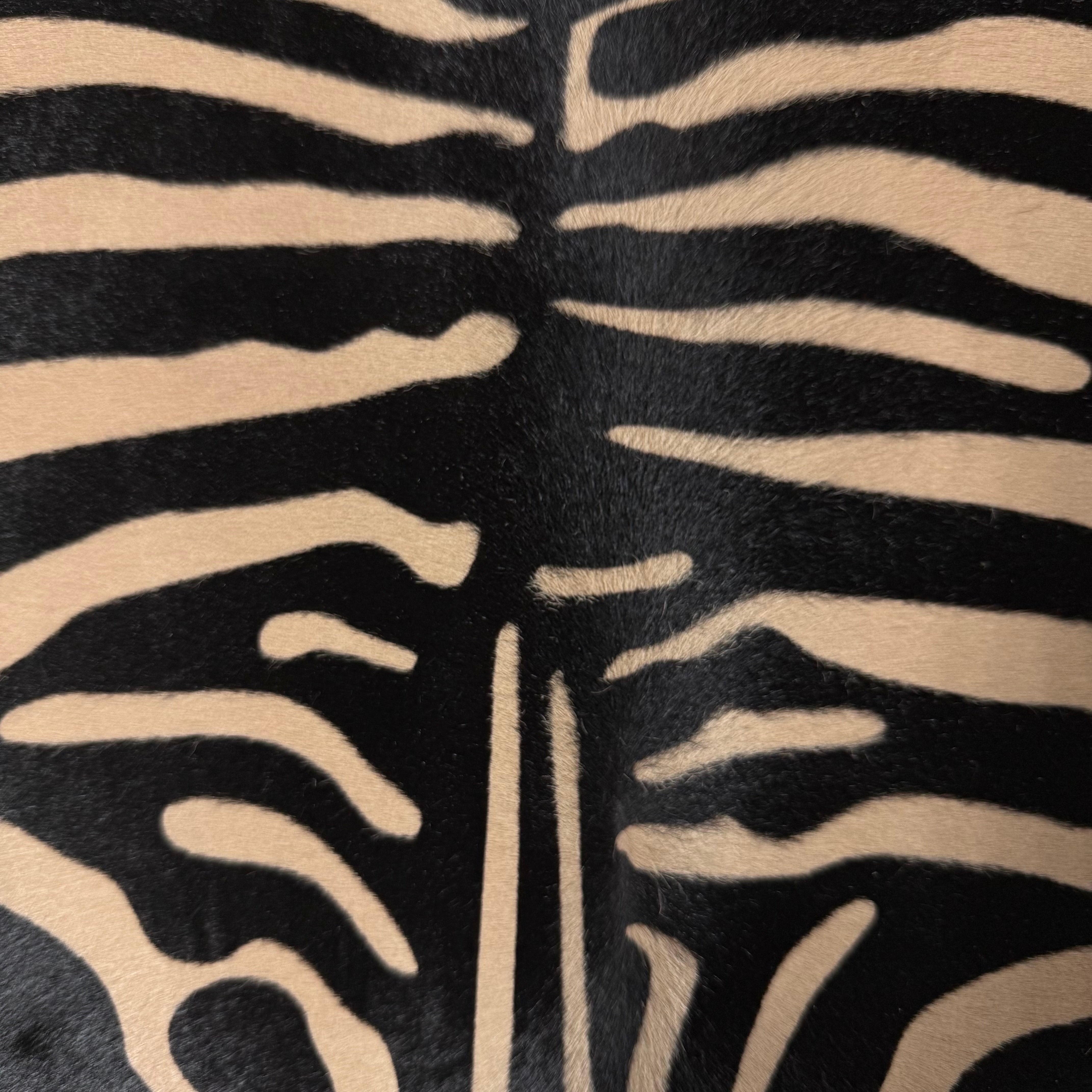 Zebra Cavallino Hair-On Calfskin, 2 oz - 2 Colors
