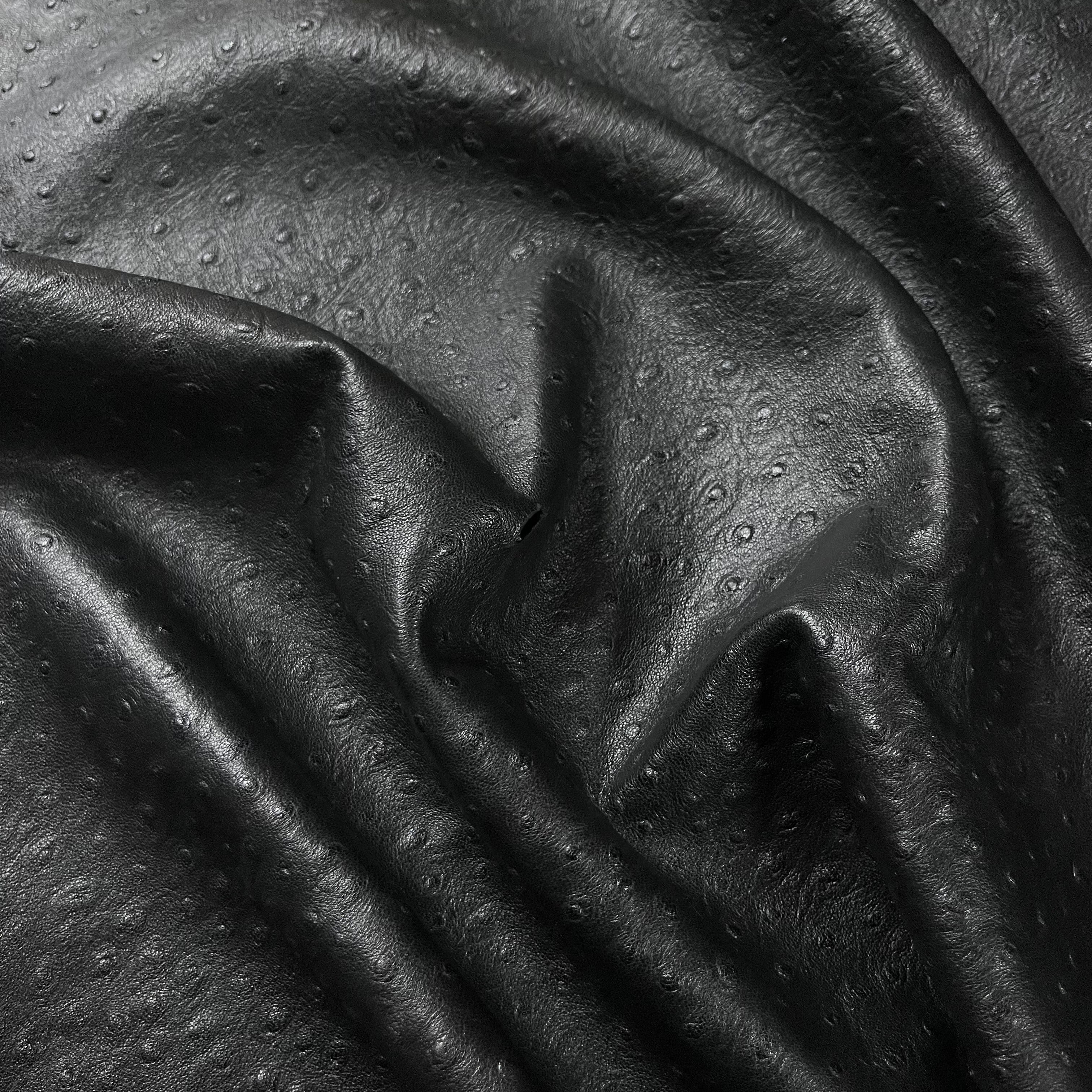 Ostrich Quill Embossed Veg Tan Lambskin, 2.5 oz | 3 Colors