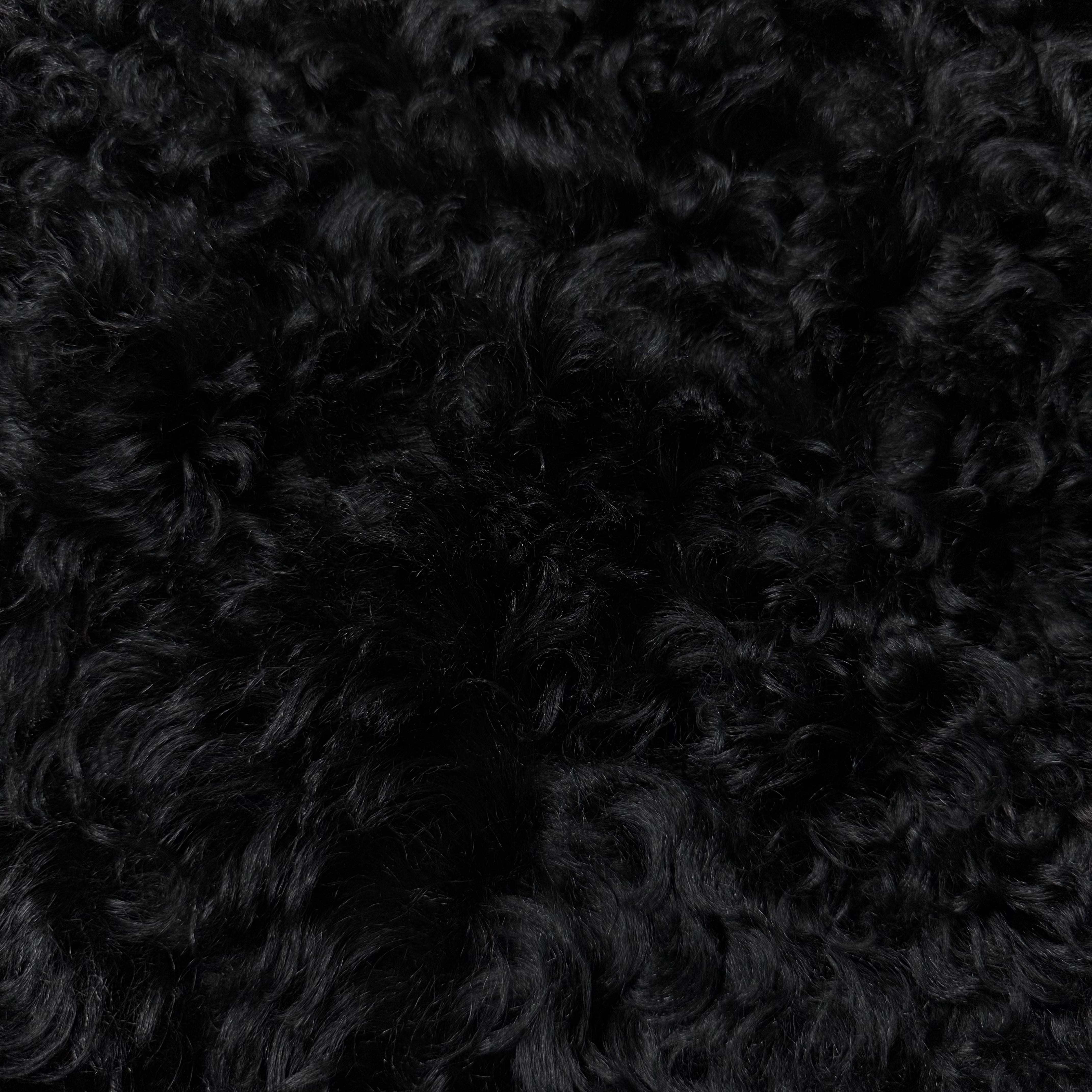 Curly Tigrado Shearling, Suede Back - 3 Colors