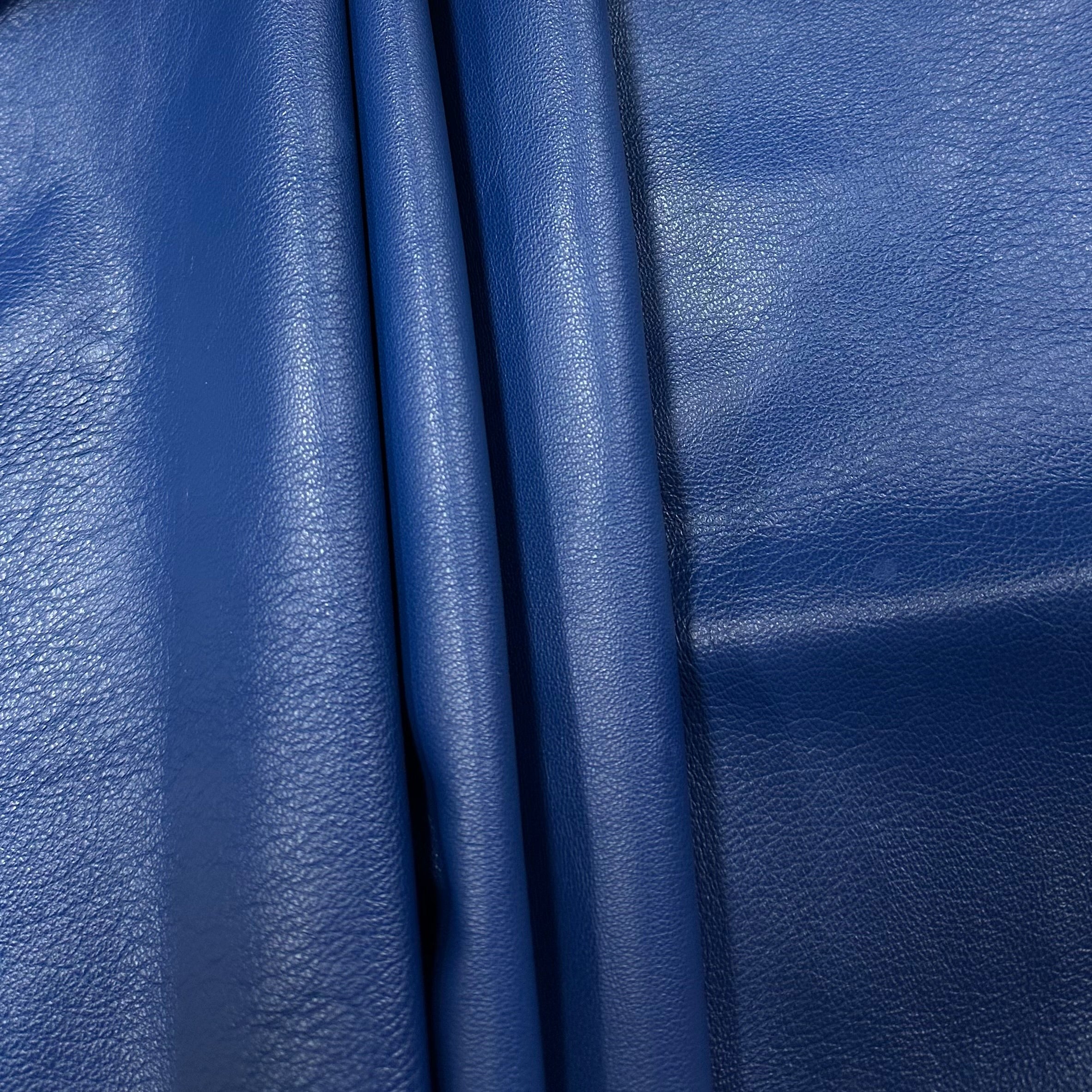 Sheep Nappa, 1-2 oz - Denim Blue