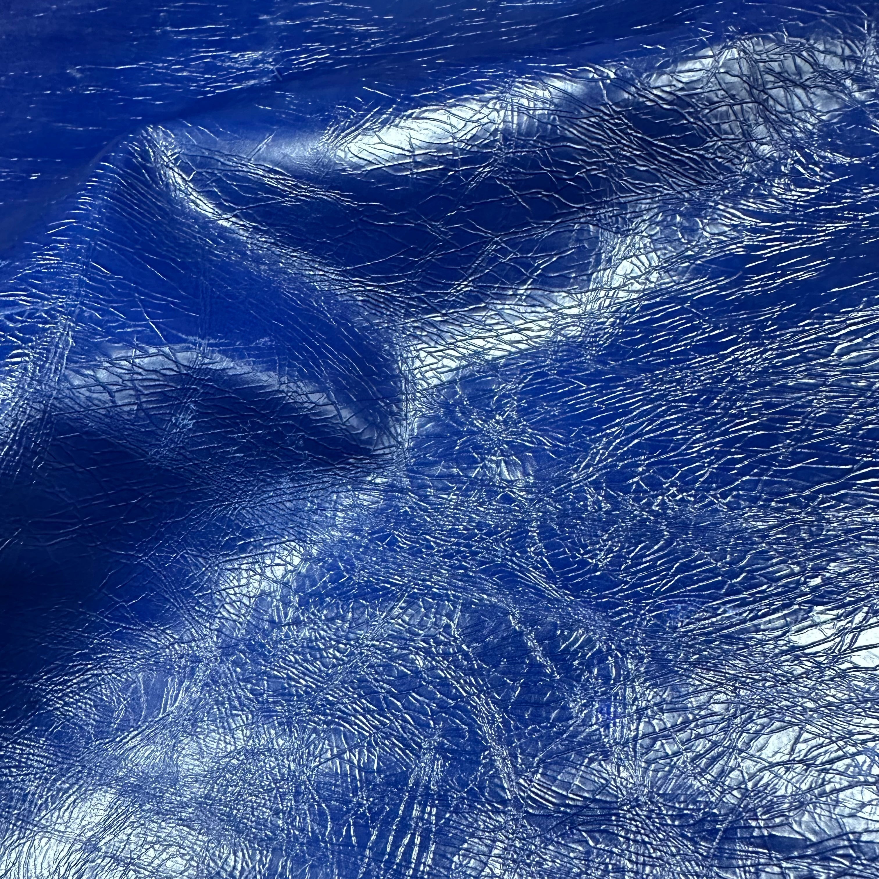 Semi-Patent Crinkle Lamb, 1-2 oz - Royal Blue