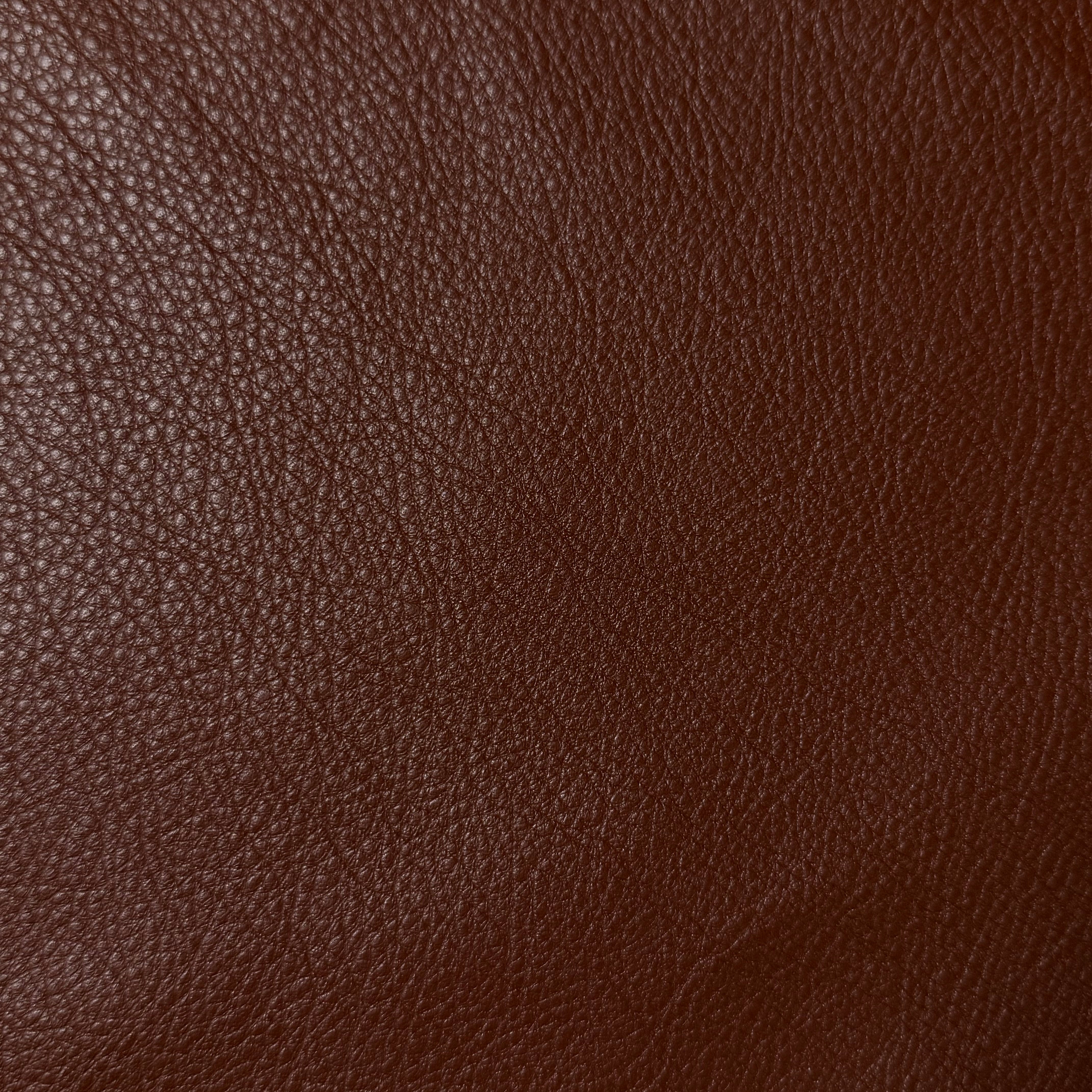 Garment Weight Full Grain Cowhide, 2.5 oz | Black & Cognac