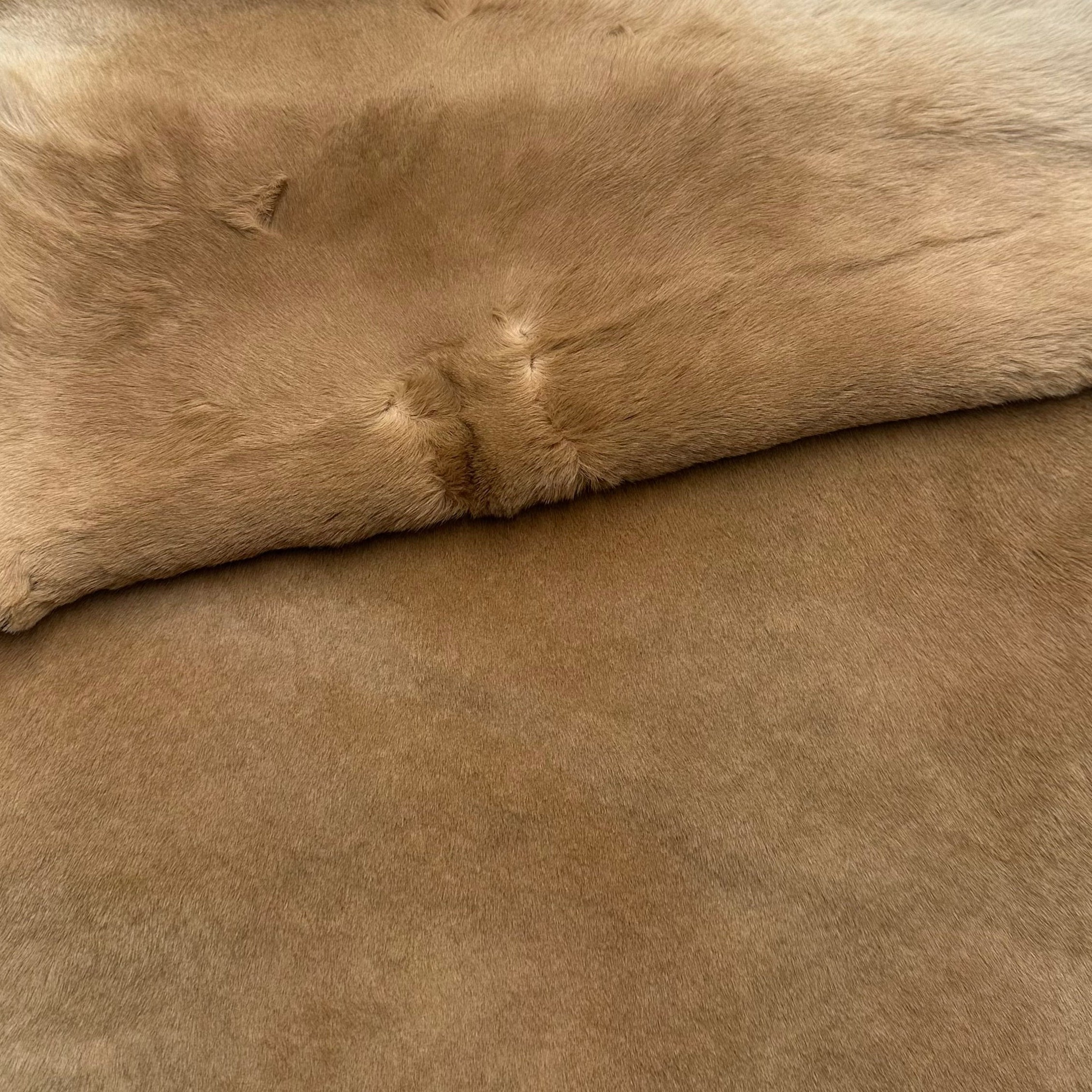 Natural Wallaby Hair-on Hides, 2-3 oz