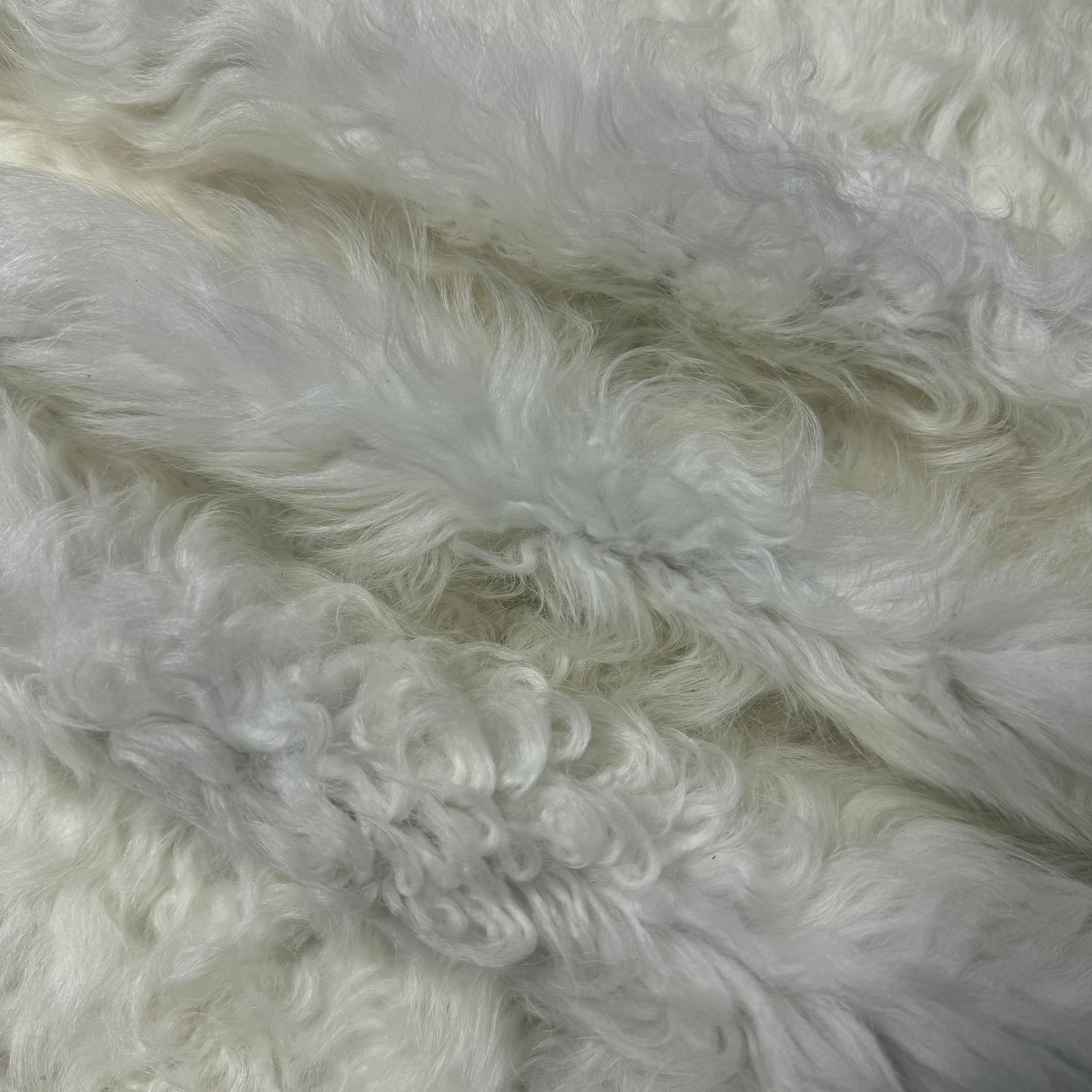Curly Tigrado Shearling, Suede Back - 3 Colors