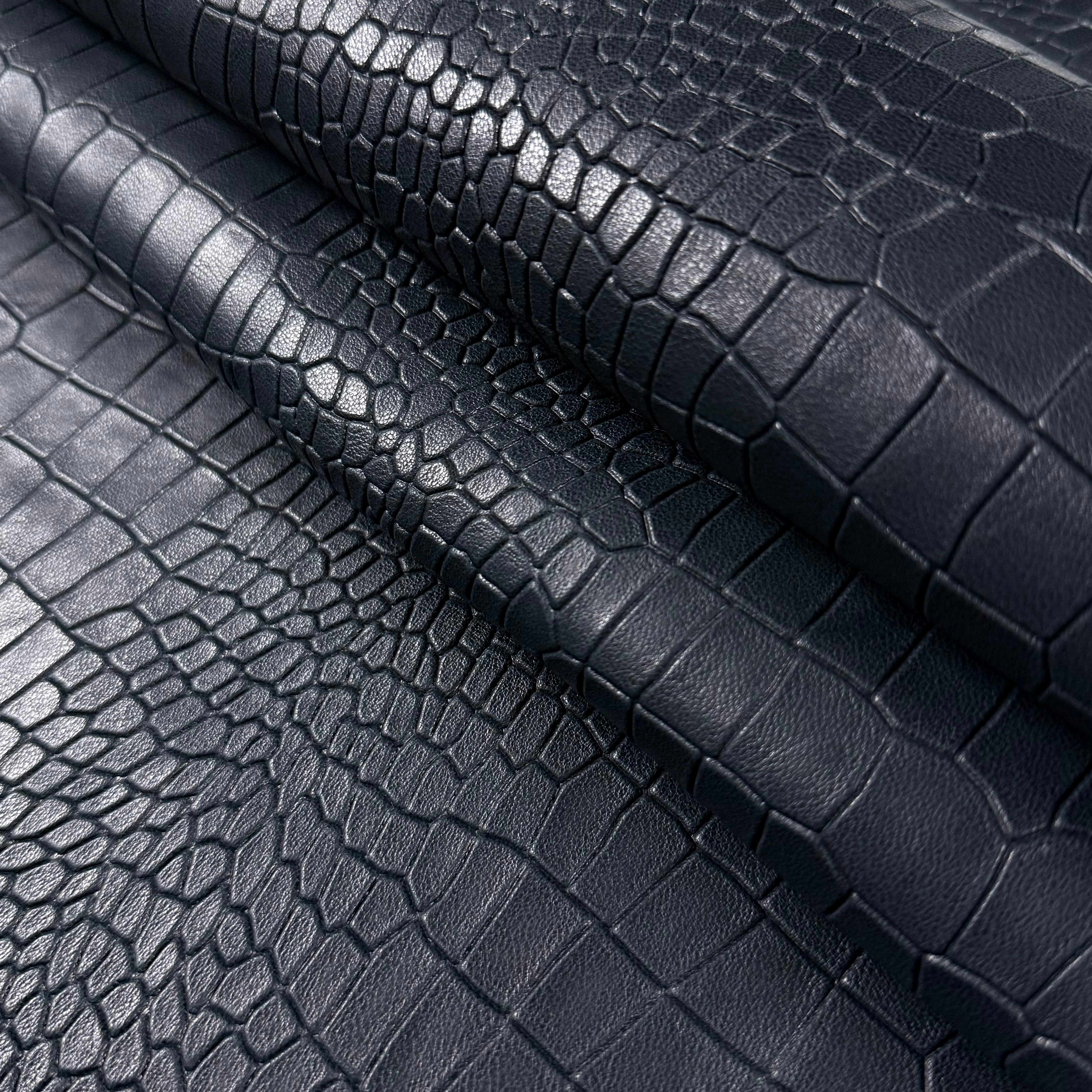 Alligator Style Croc Embossed Veg Tan Lambskin, 2.5 oz | 7 Colors