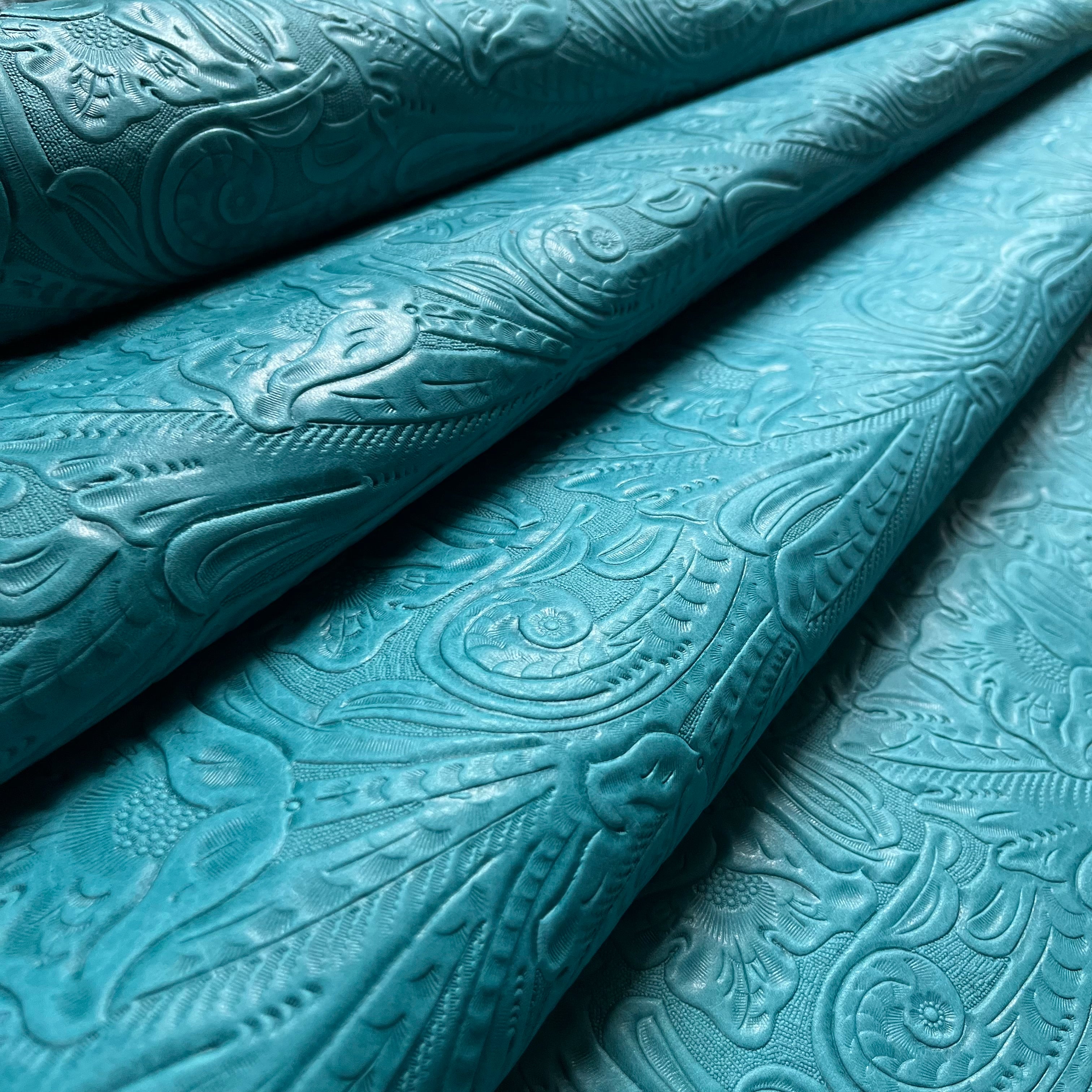 Floral Embossed Cow, 2-3 oz