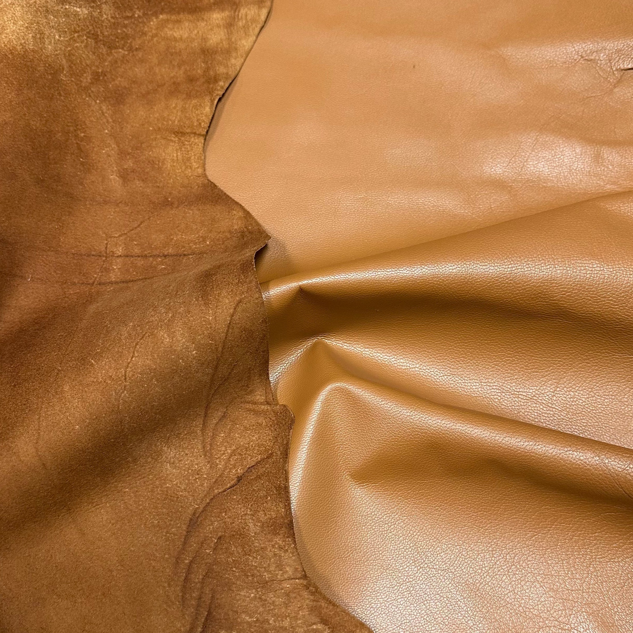 Tight Grain Goat, 1-2 oz - Caramel