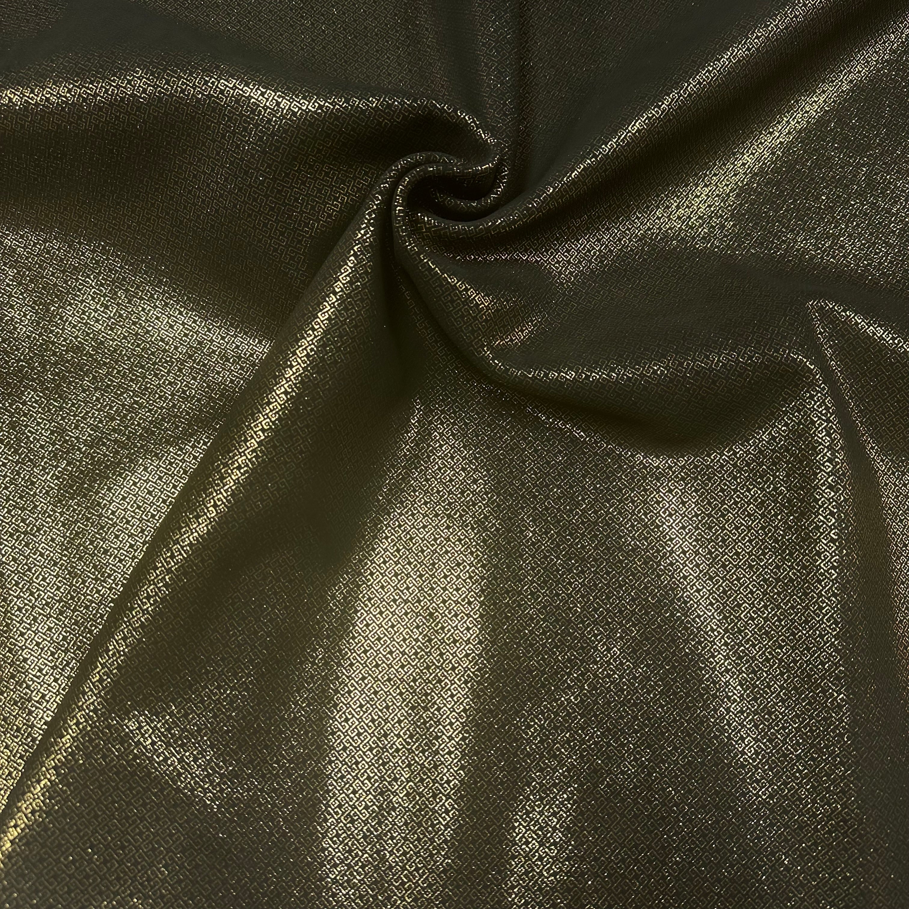 Metallic Foil Calf Suede, 3 oz