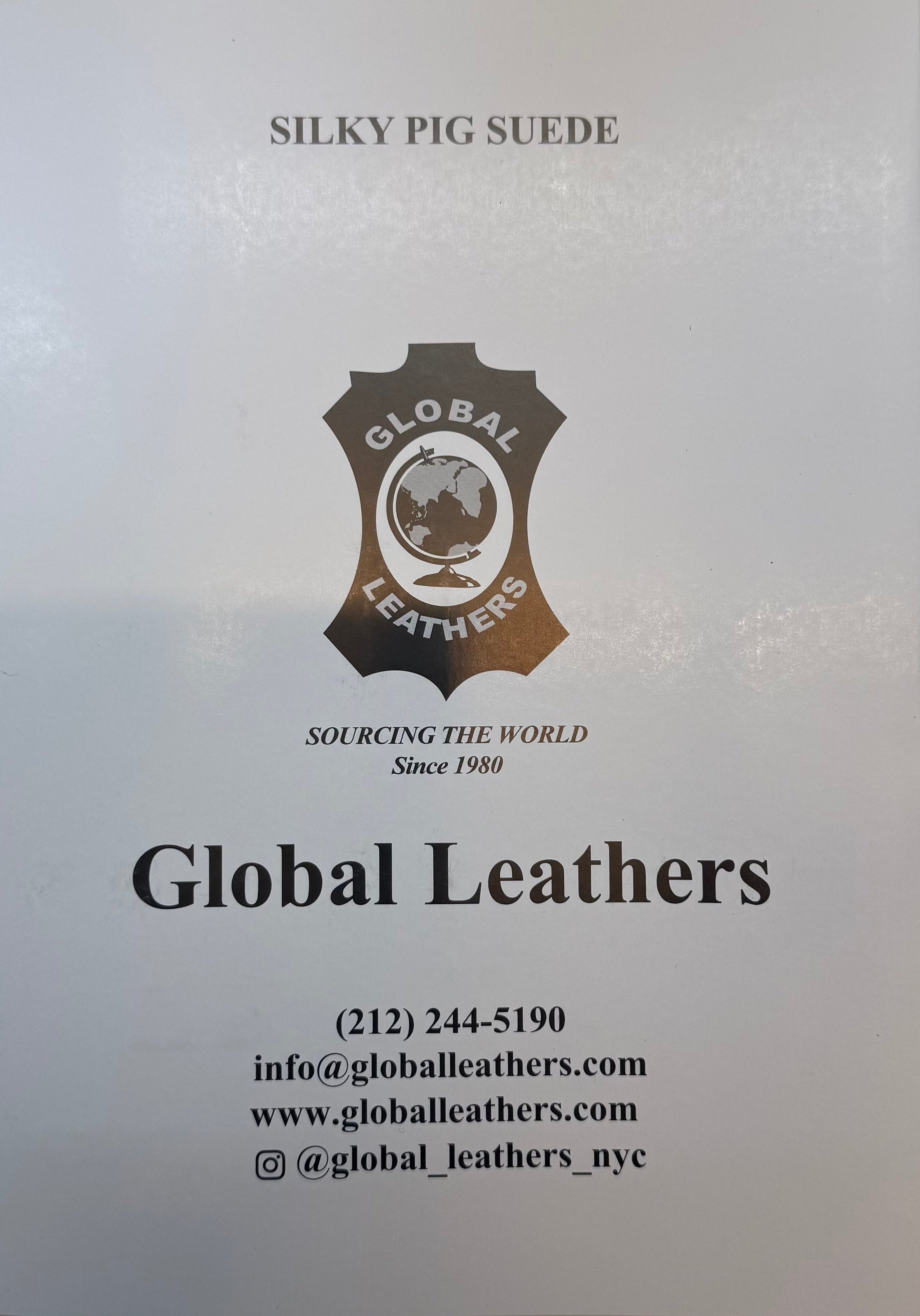 Silky Pig Suede Swatch Book