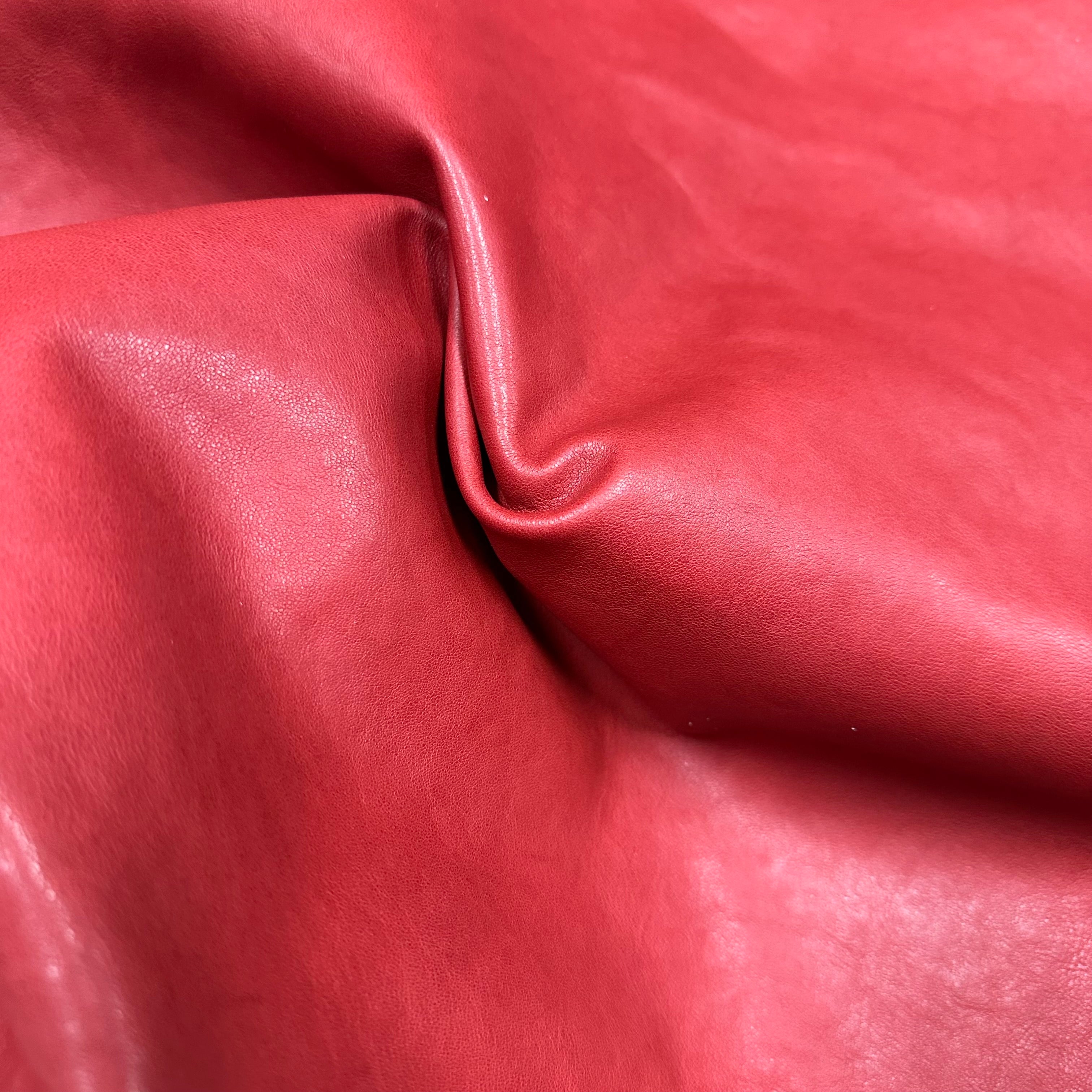 Drum Dyed Veg Tan Lamb Nappa, 2.5 oz | 10+ Colors