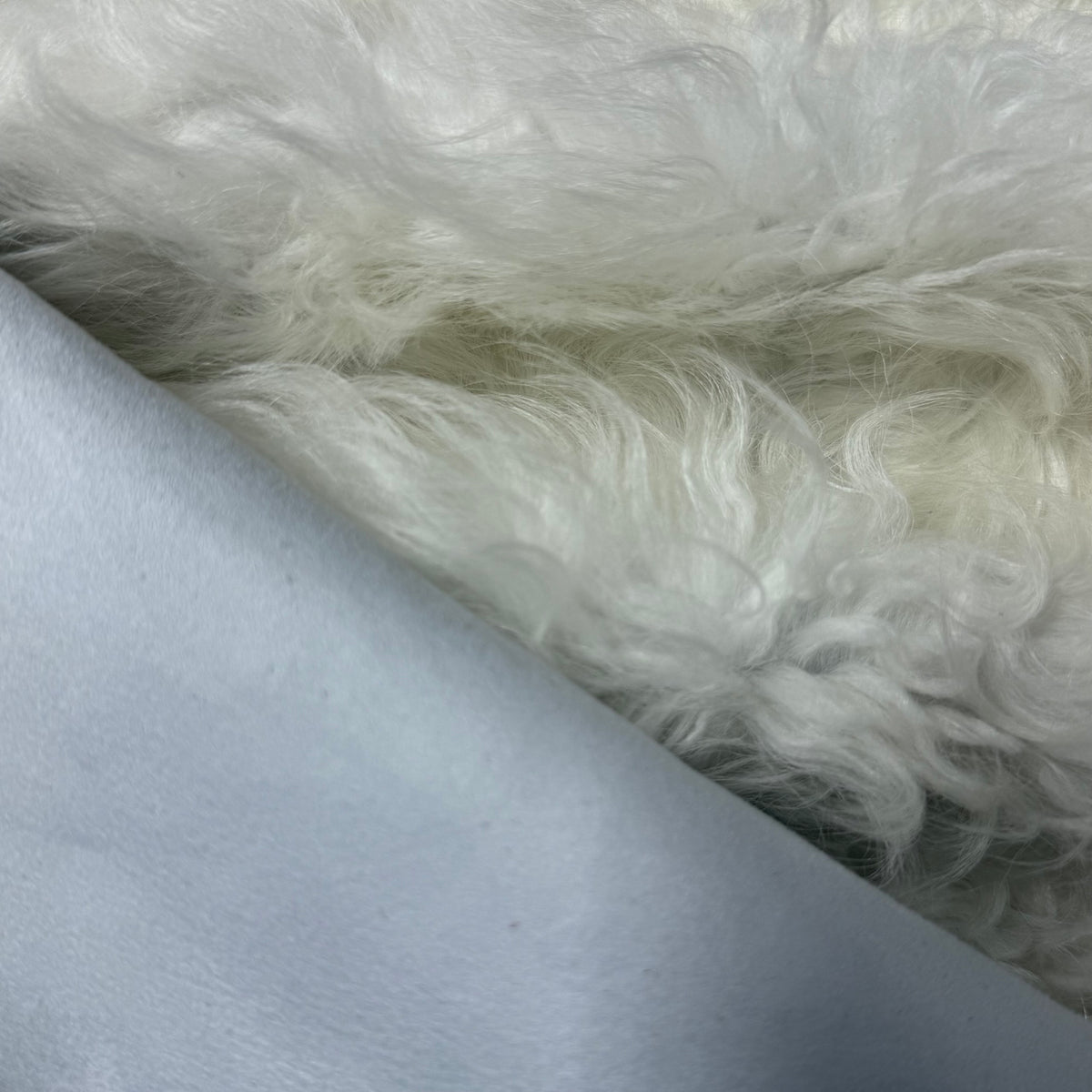 Curly Tigrado Shearling, Suede Back - 3 Colors