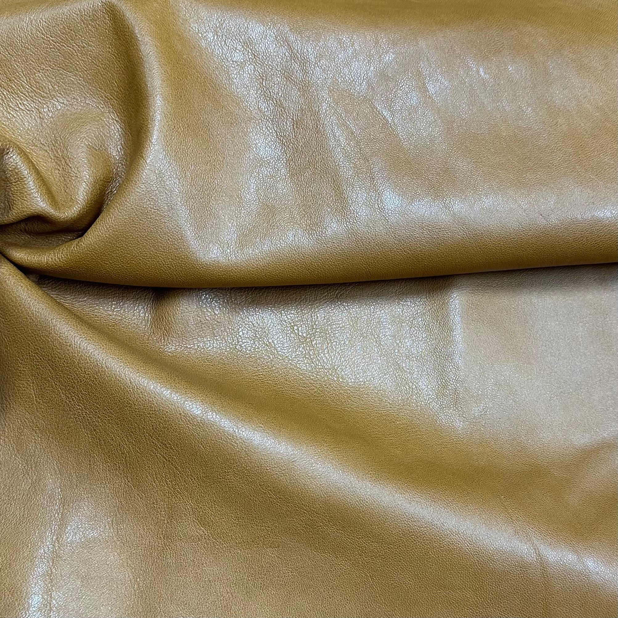 Drum Dyed Veg Tan Lamb Nappa, 2.5 oz | 10+ Colors