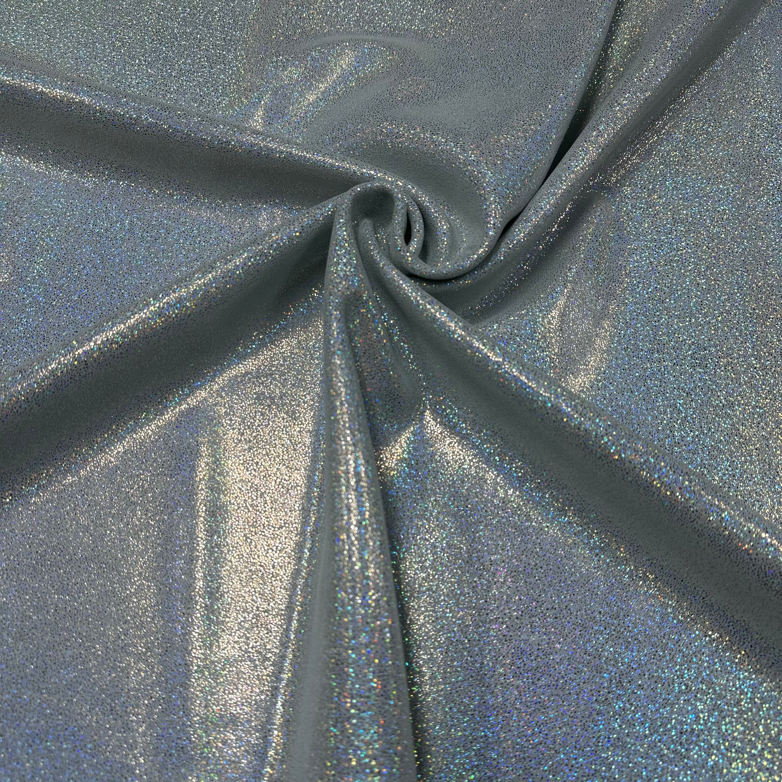 Metallic Foil Calf Suede, 3 oz