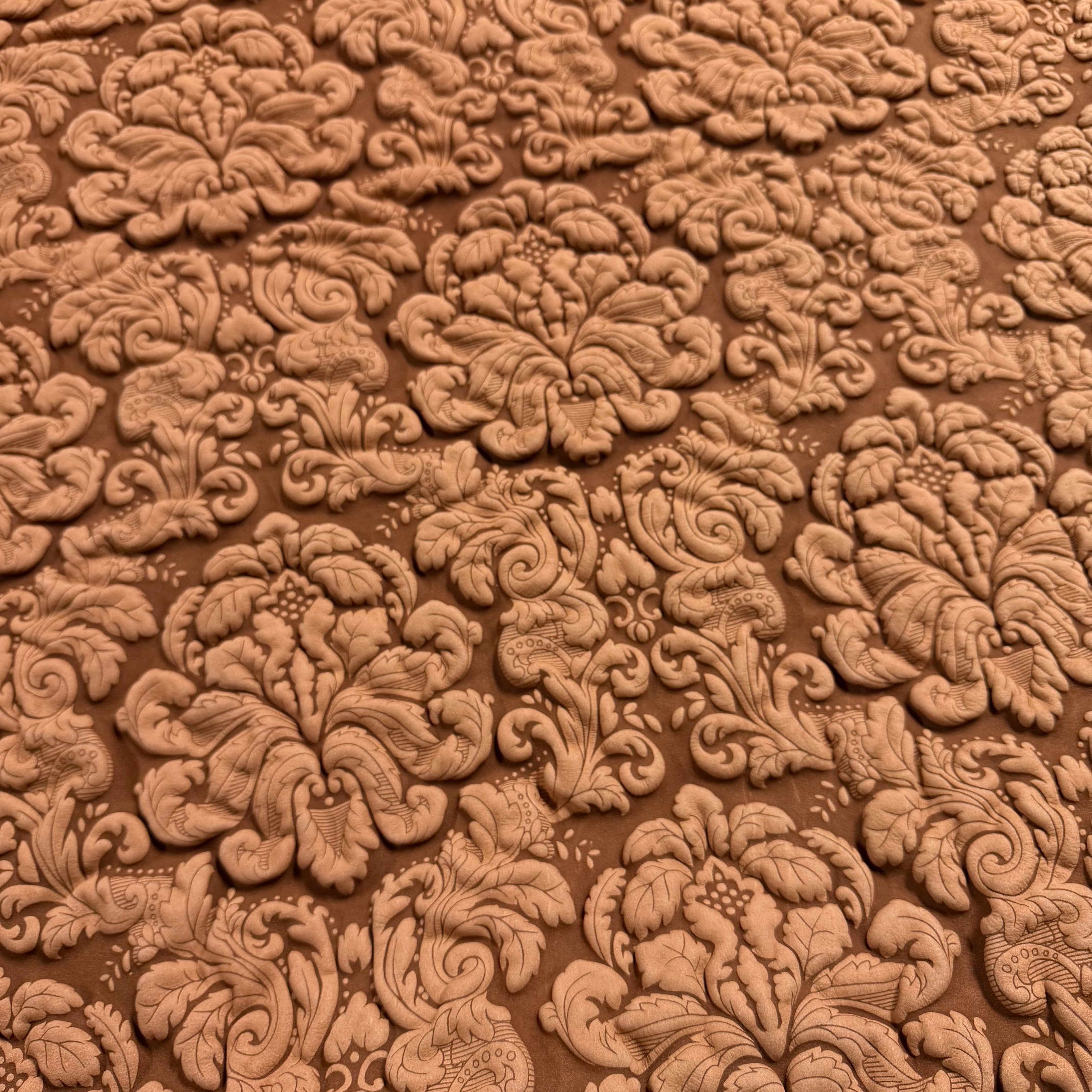 Italian Renaissance Floral Debossed, 2.5oz - 3 Colors