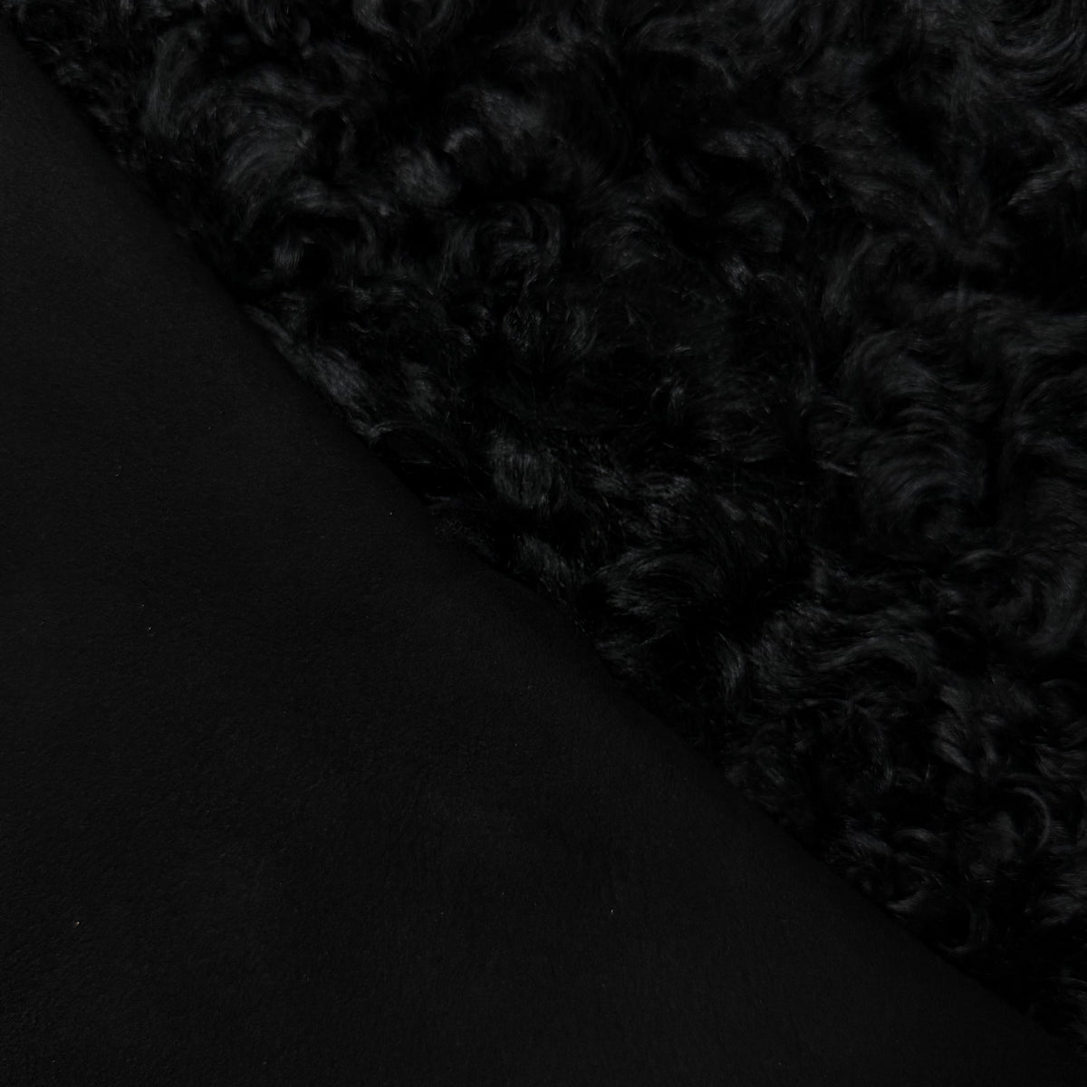 Curly Tigrado Shearling, Suede Back - 3 Colors
