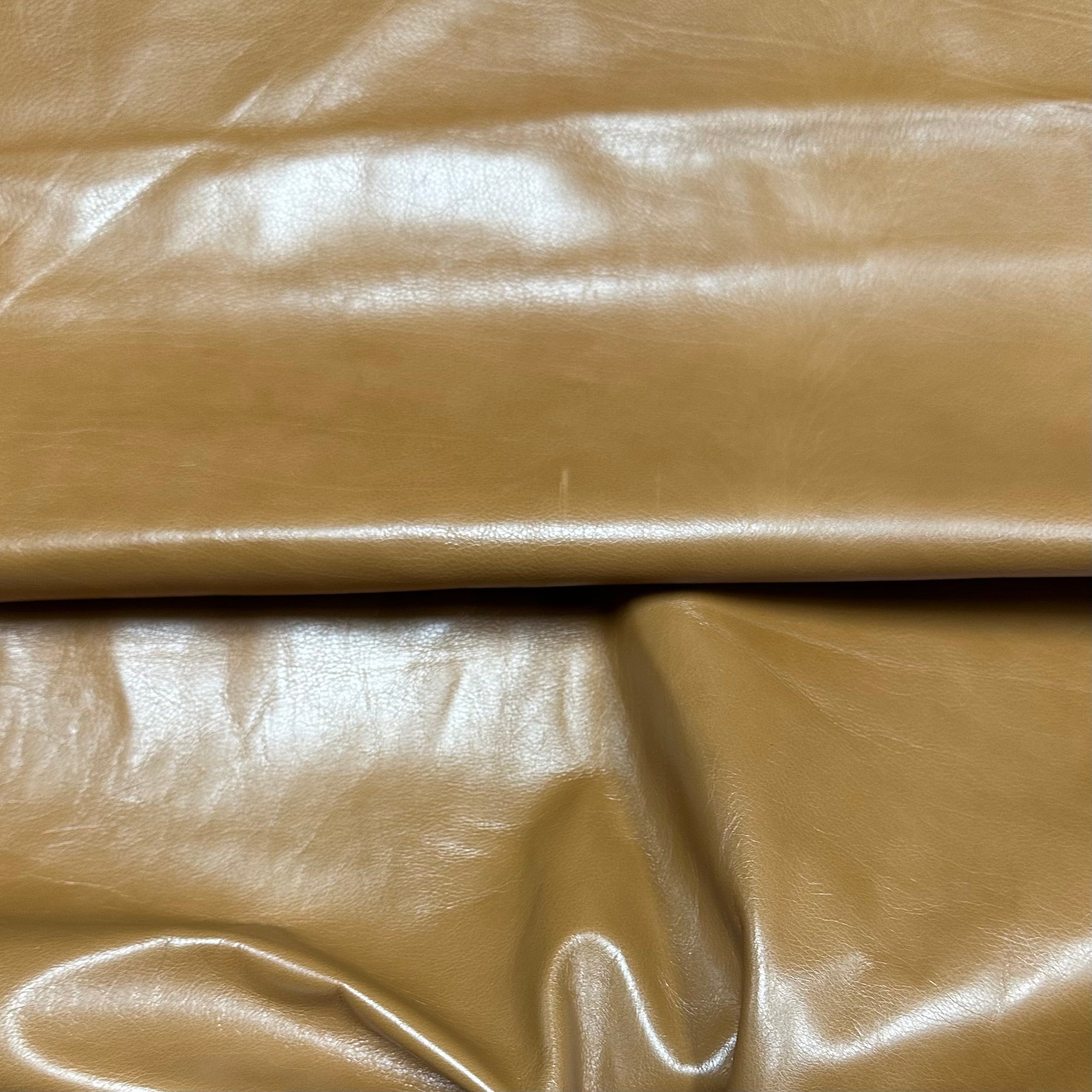 CAMEL BABY GLAZED CALF