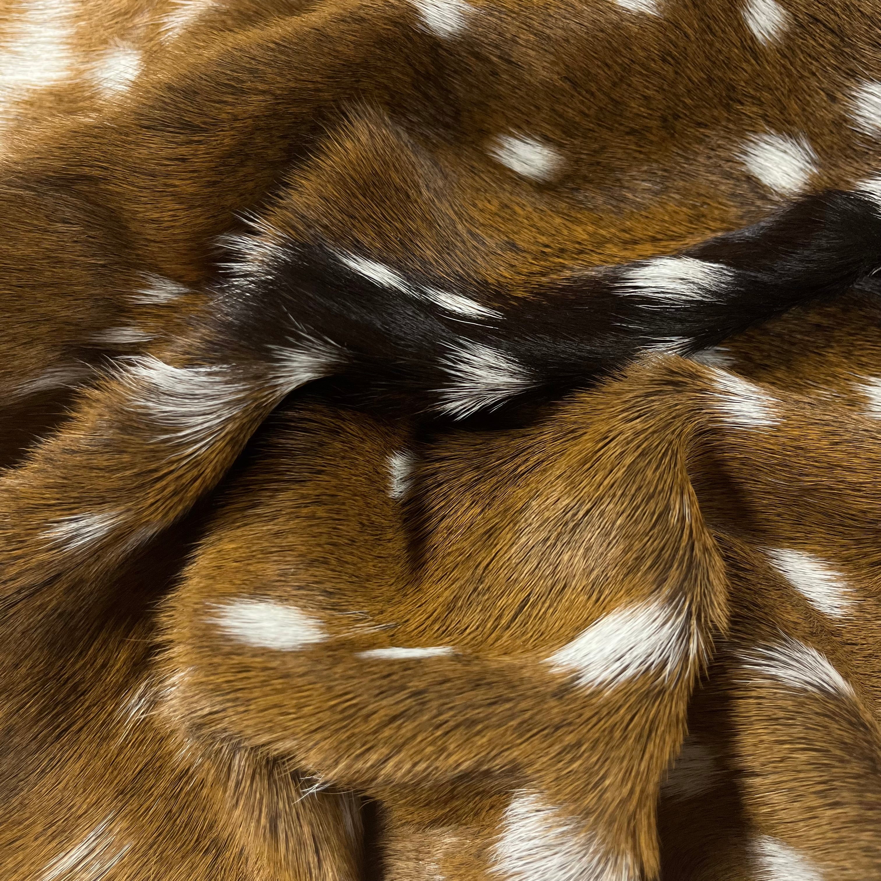 Axis Wild Deer Hide, Grade 1 | Natural Pattern