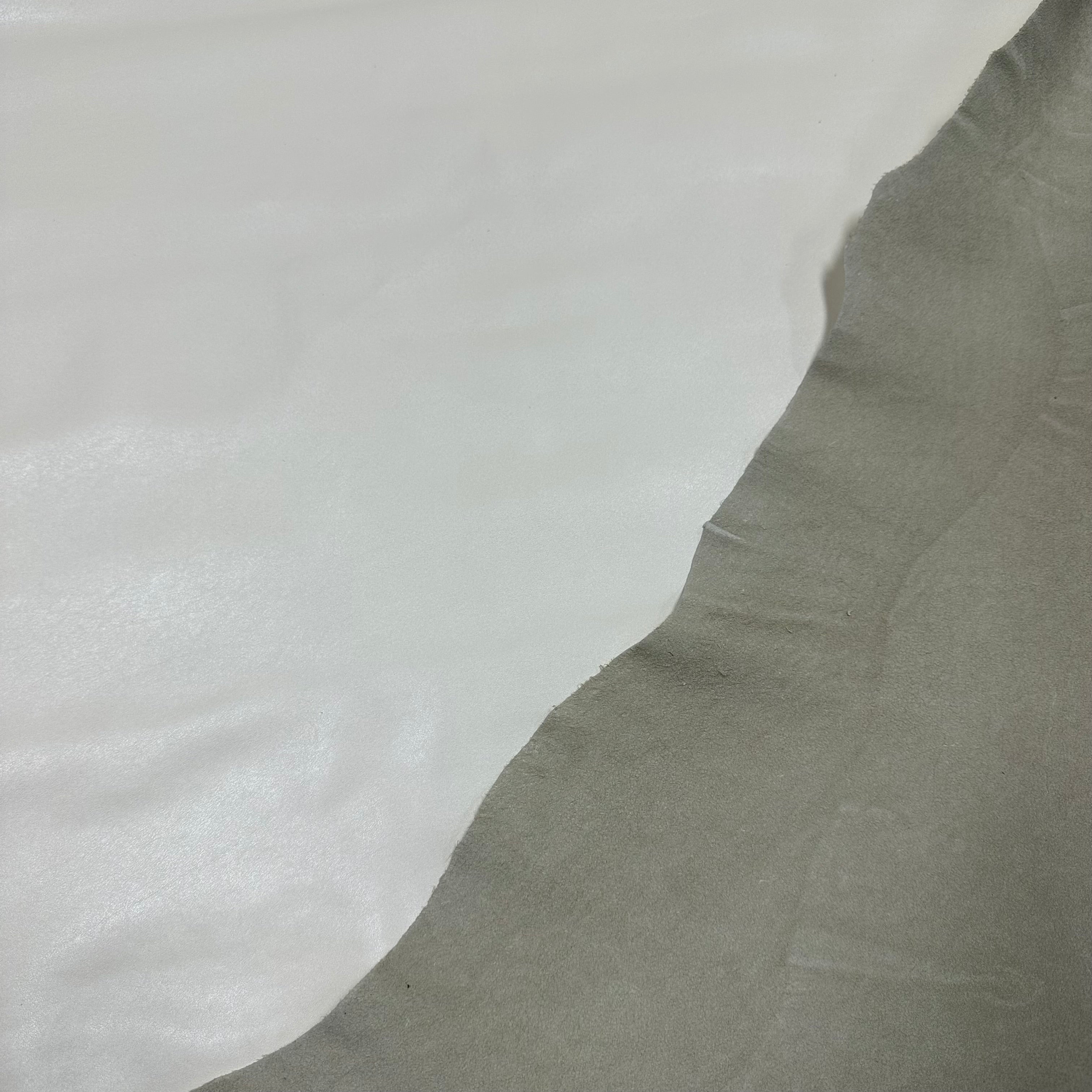 Smooth Lightweight Calfskin, 1-2 oz - Ivory