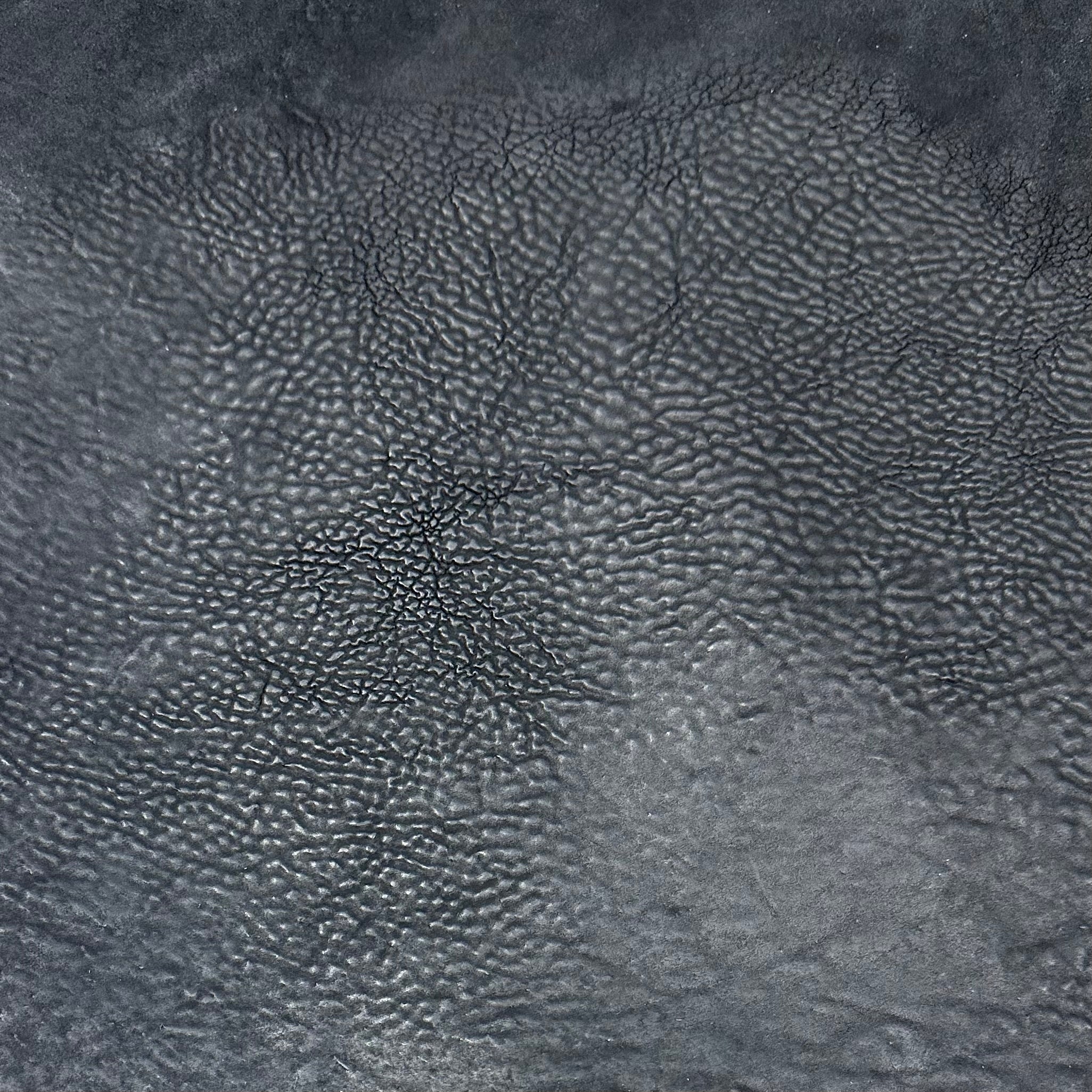 Crude Veg Tan Horse Culatta Double Butt, 2-3 oz - Black