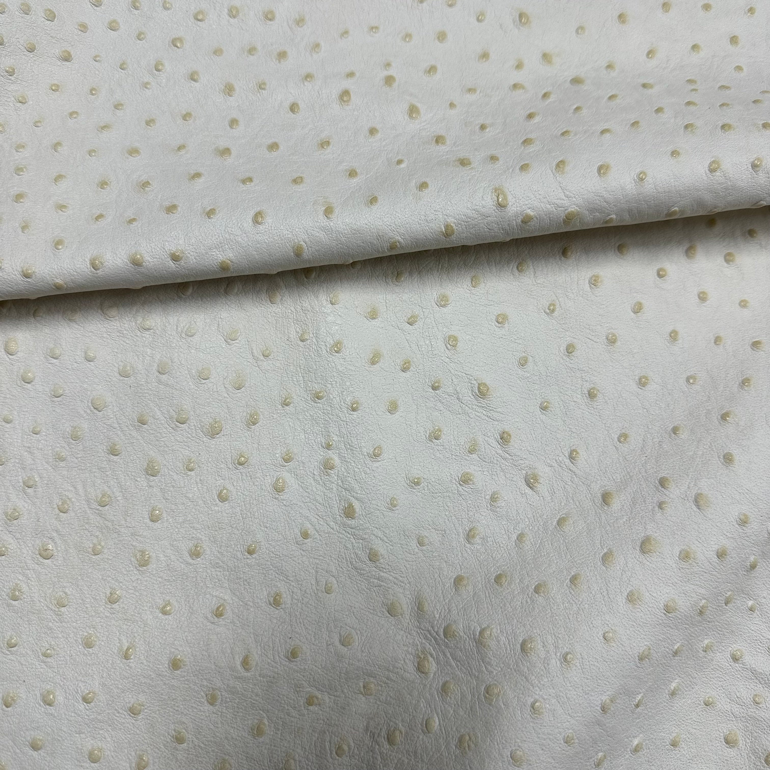 Ostrich Embossed Veg Tan Lamb, 2.5 oz | 3 Colors