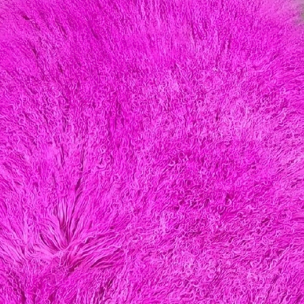 Mongolian Tibetan Curly Lamb Plate | 30+ Colors