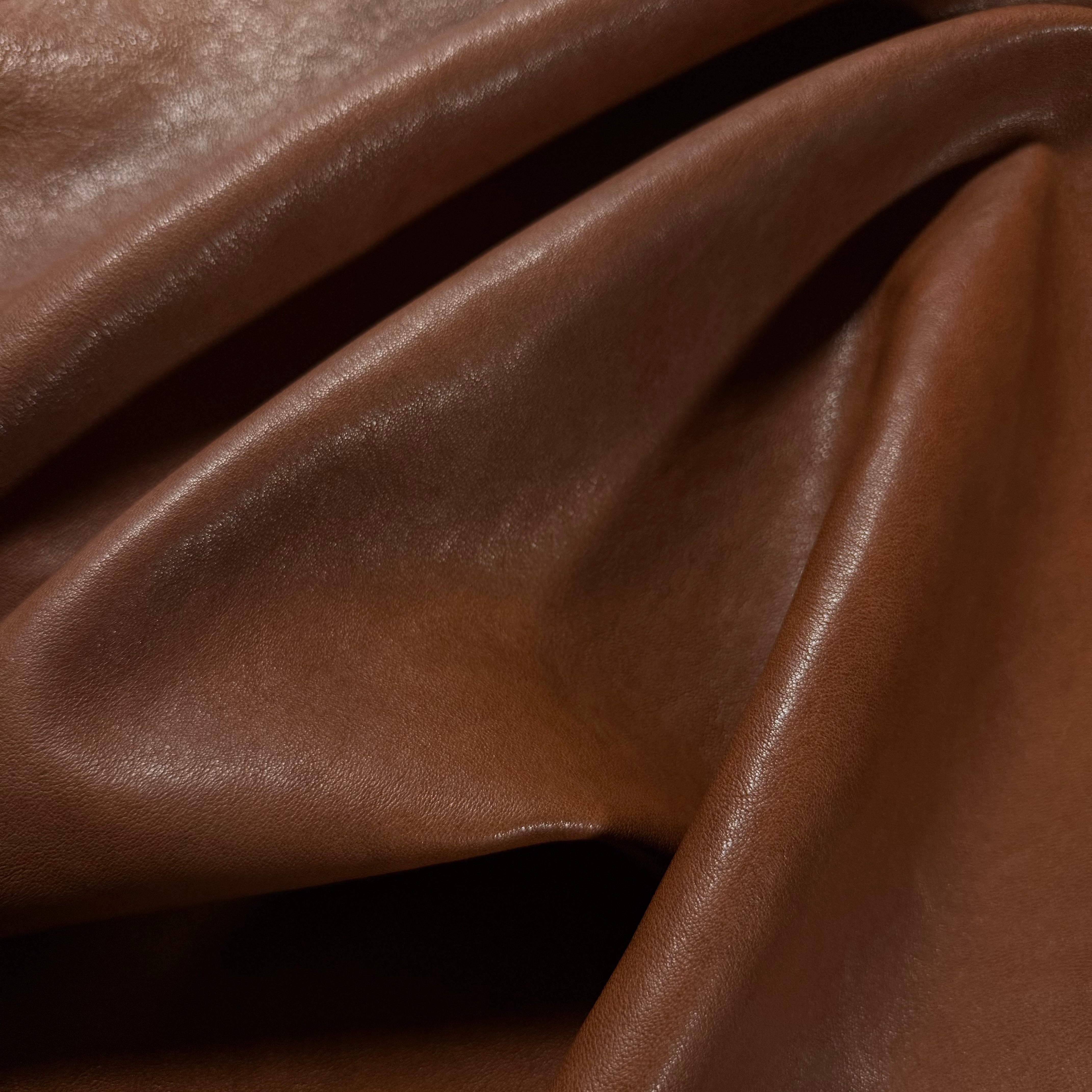 Italian Veg Tan Lamb Nappa, 2.5 oz | 4 Colors