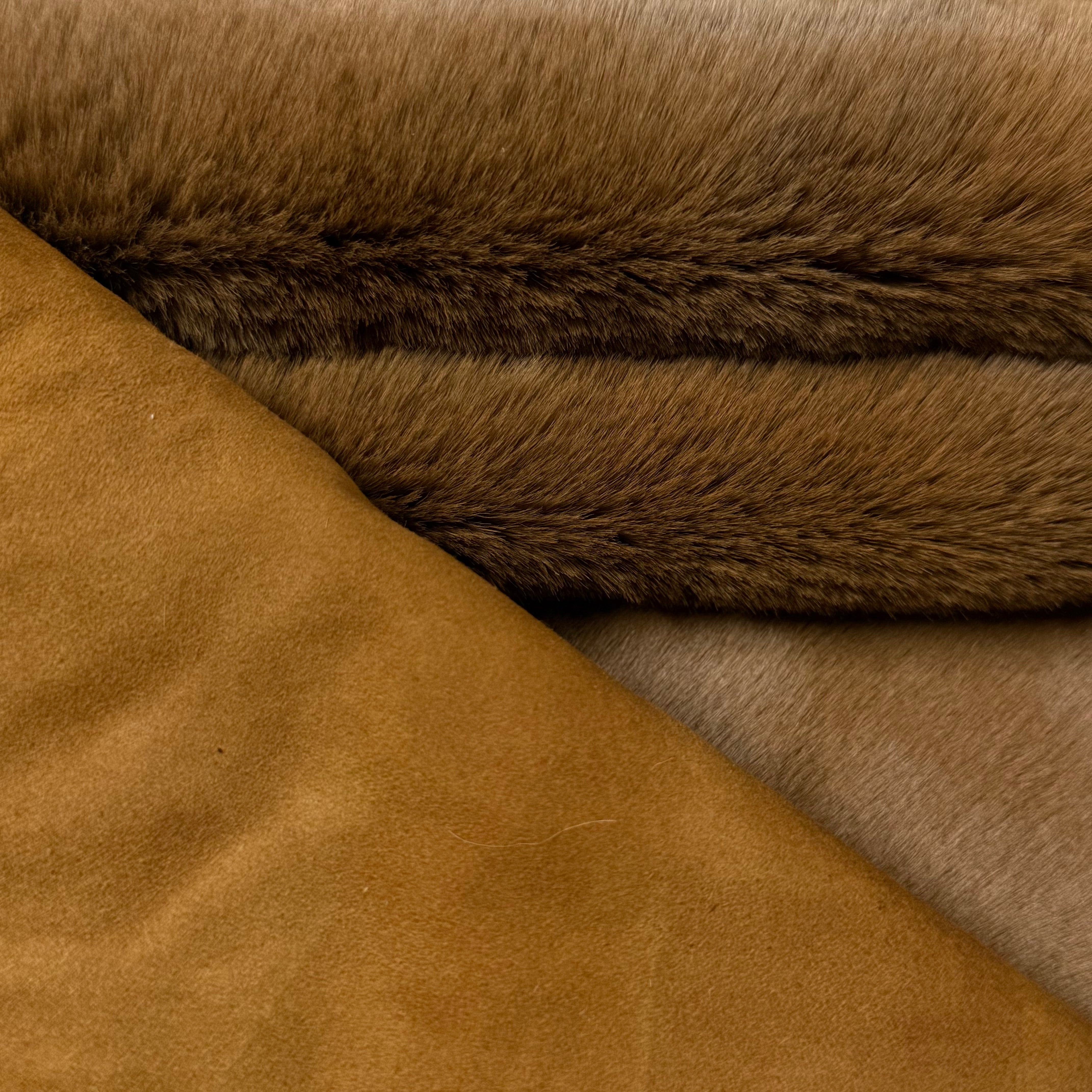 Natural Hair-On Kangaroo, Suede Back | Reversible