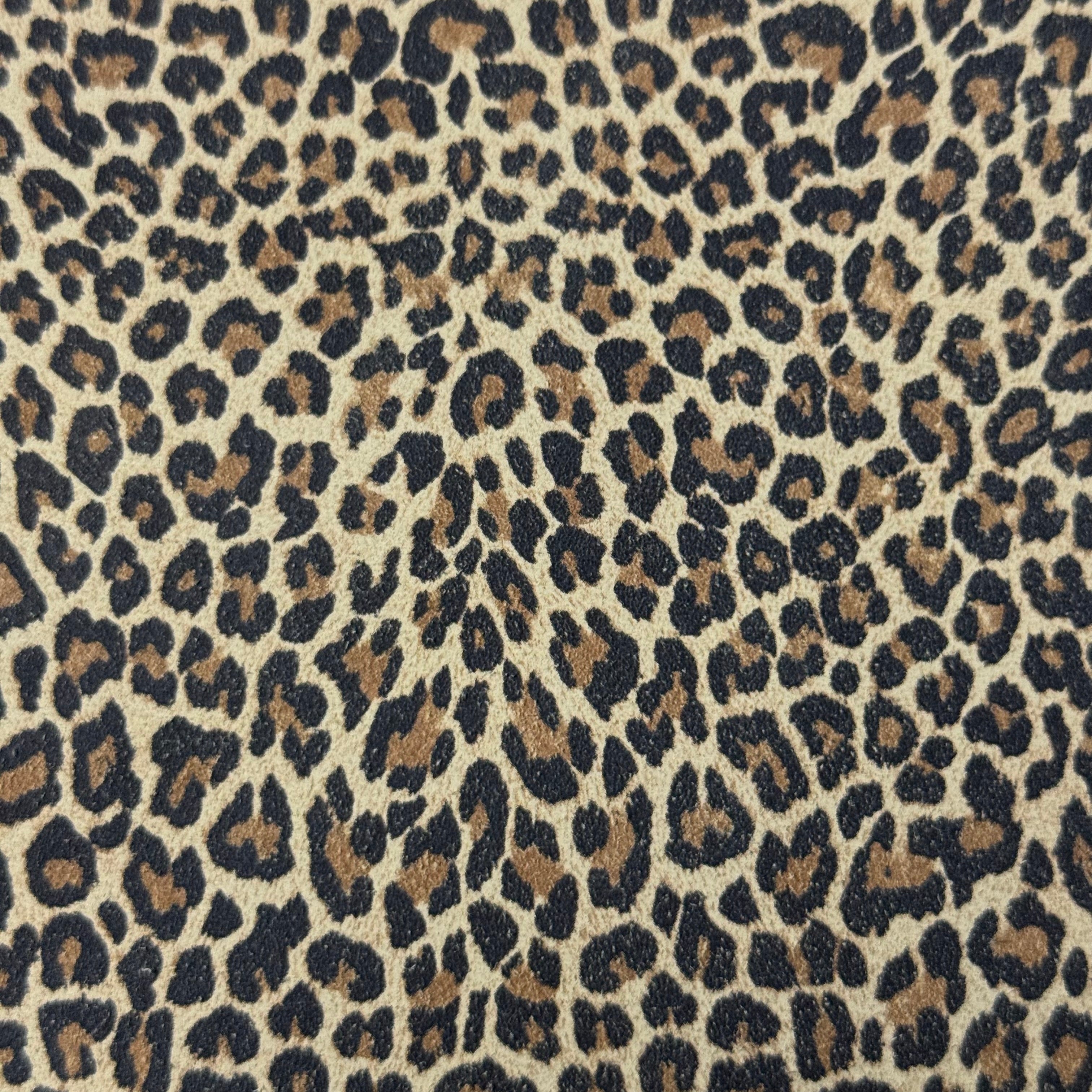 Leopard Print Calf Suede, 3 oz | 3 Colors
