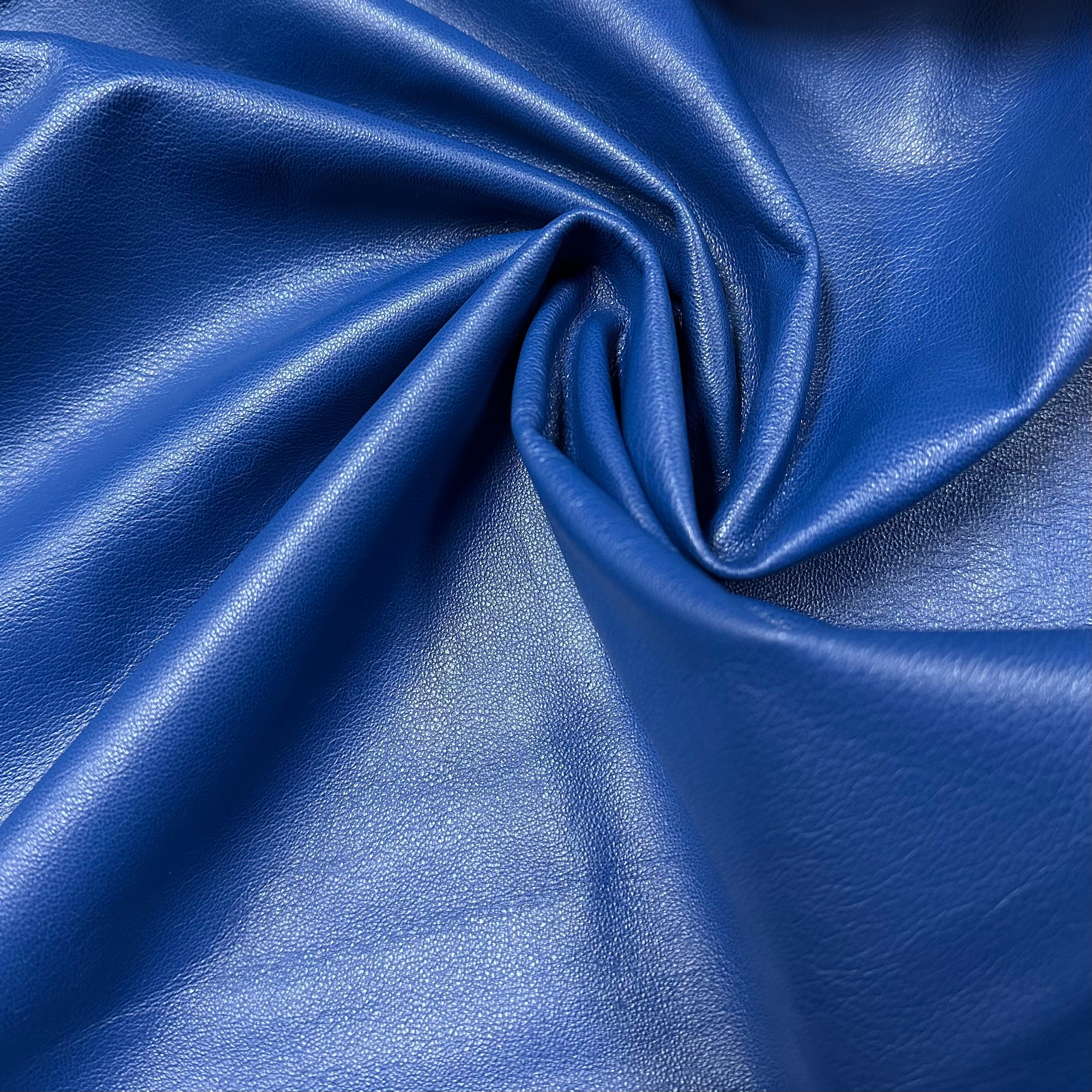 Sheep Nappa, 1-2 oz - Denim Blue