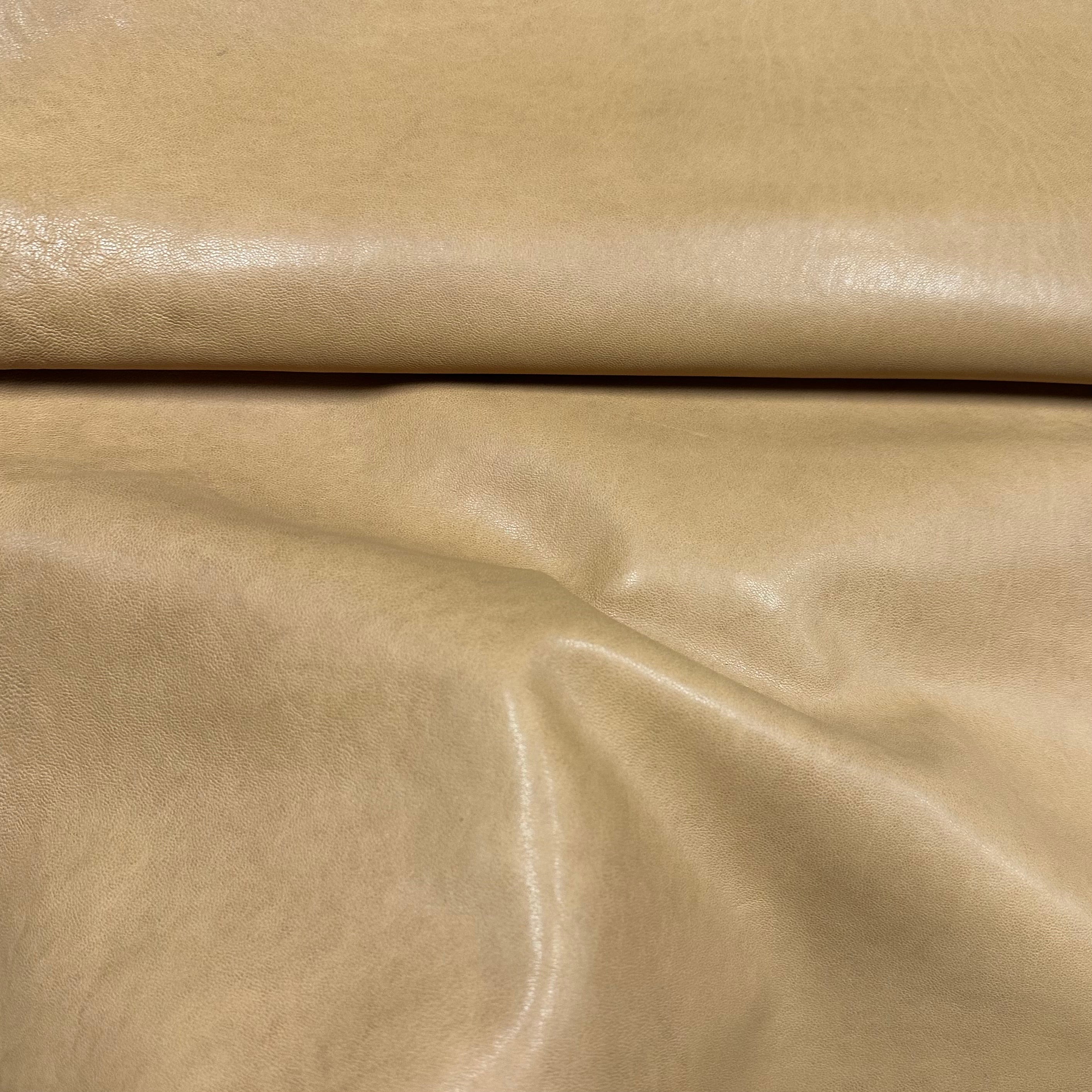 Drum Dyed Veg Tan Lamb Nappa, 2.5 oz | 10+ Colors