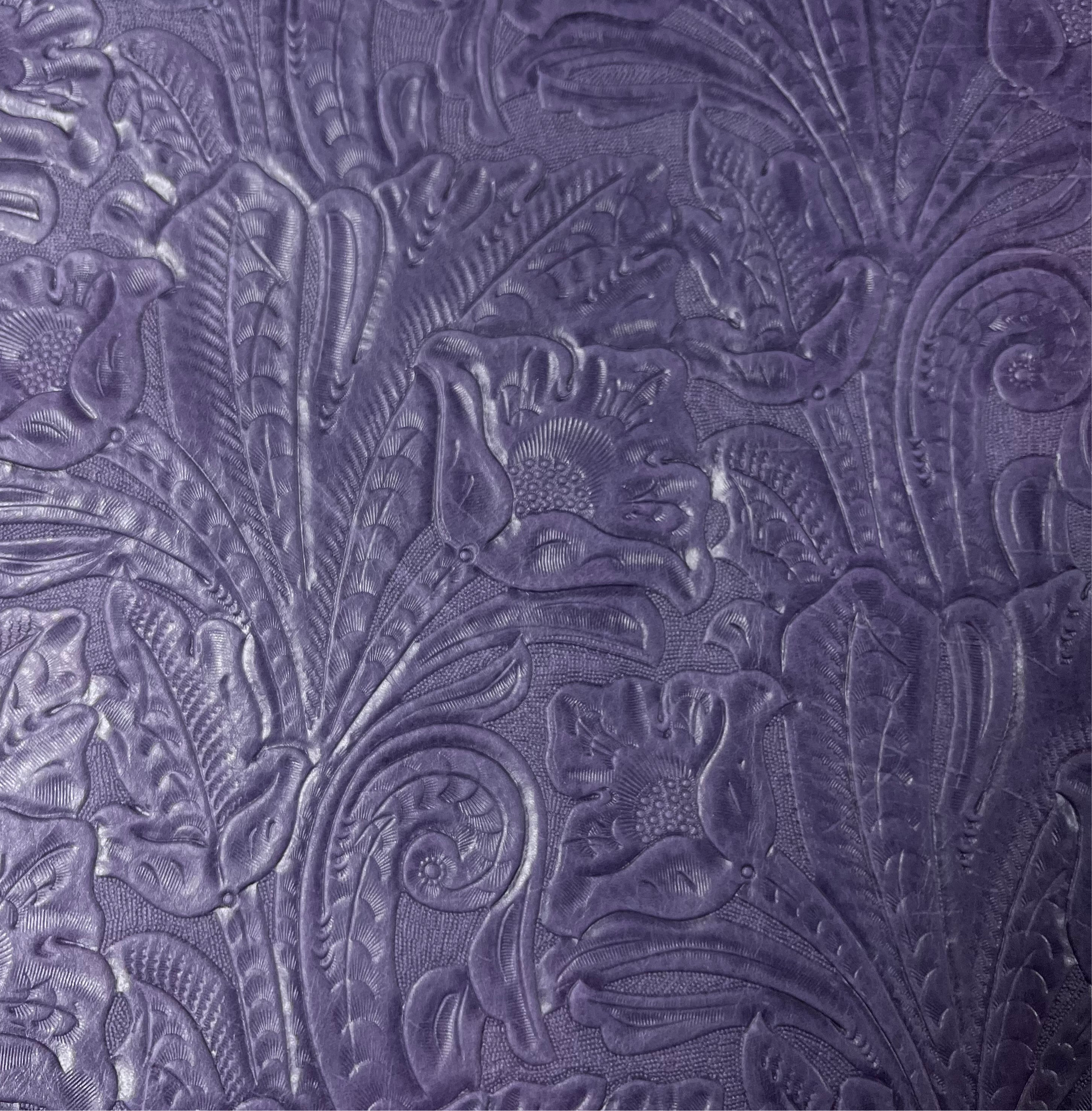 Floral Embossed Cow, 2-3 oz | 10 Colors