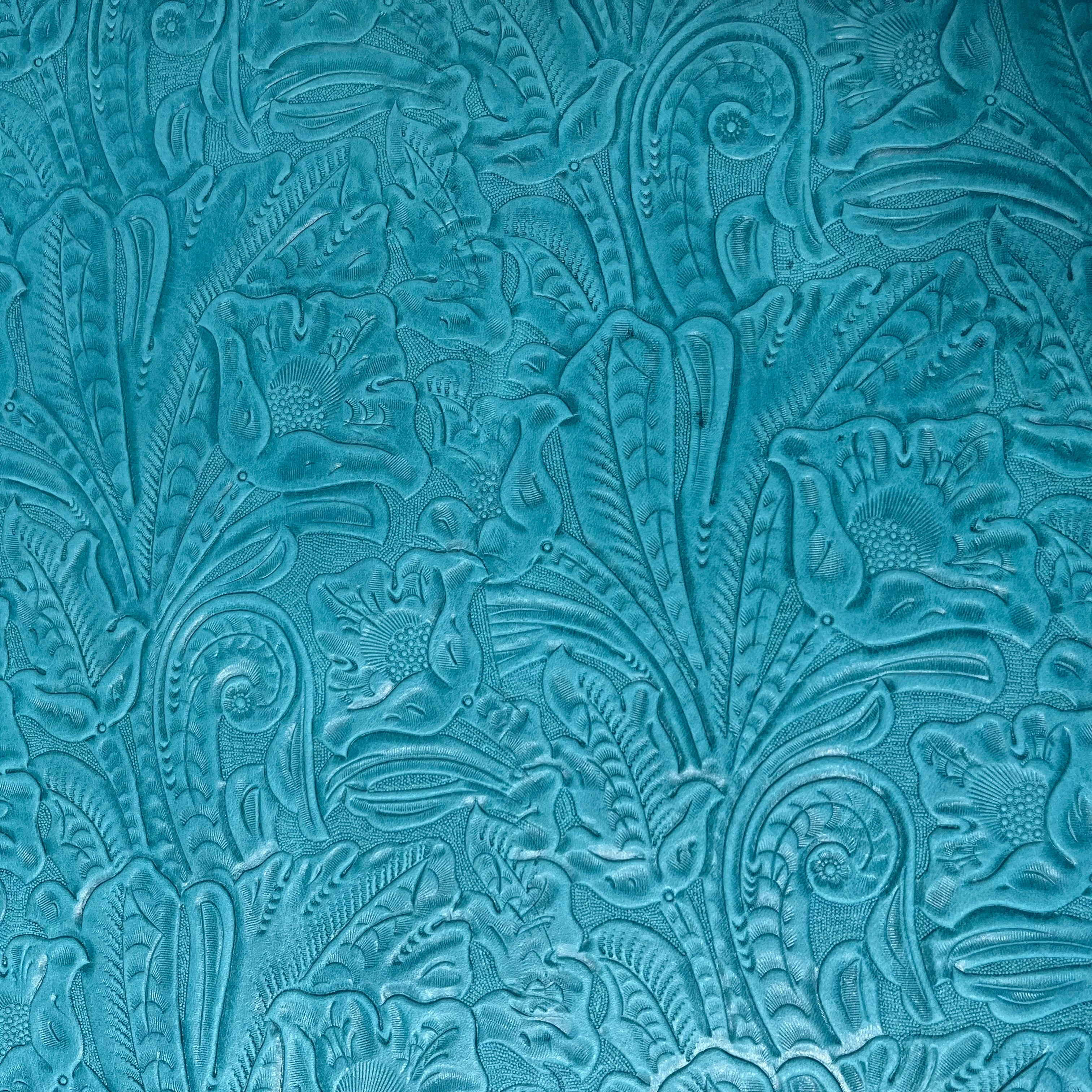 Floral Embossed Cow, 2-3 oz | 10 Colors
