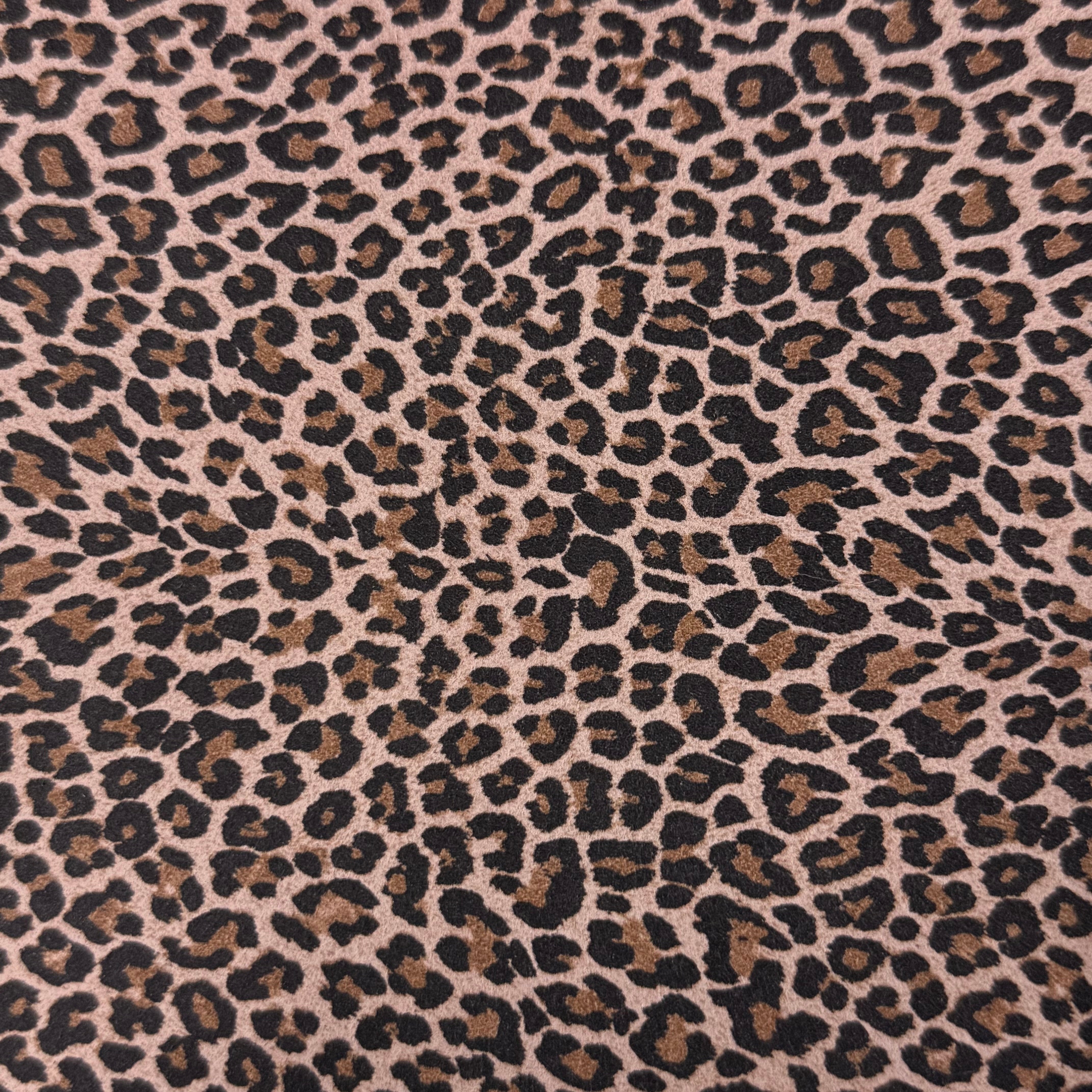 Italian Leopard Print Calf Suede, 3 oz | 3 Colors