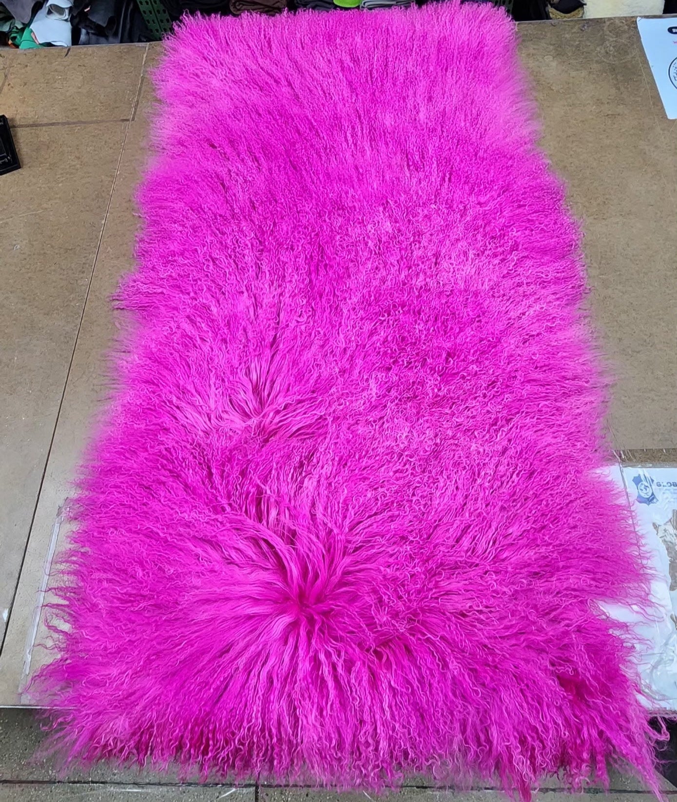 Mongolian Tibetan Curly Lamb Plate | 30+ Colors