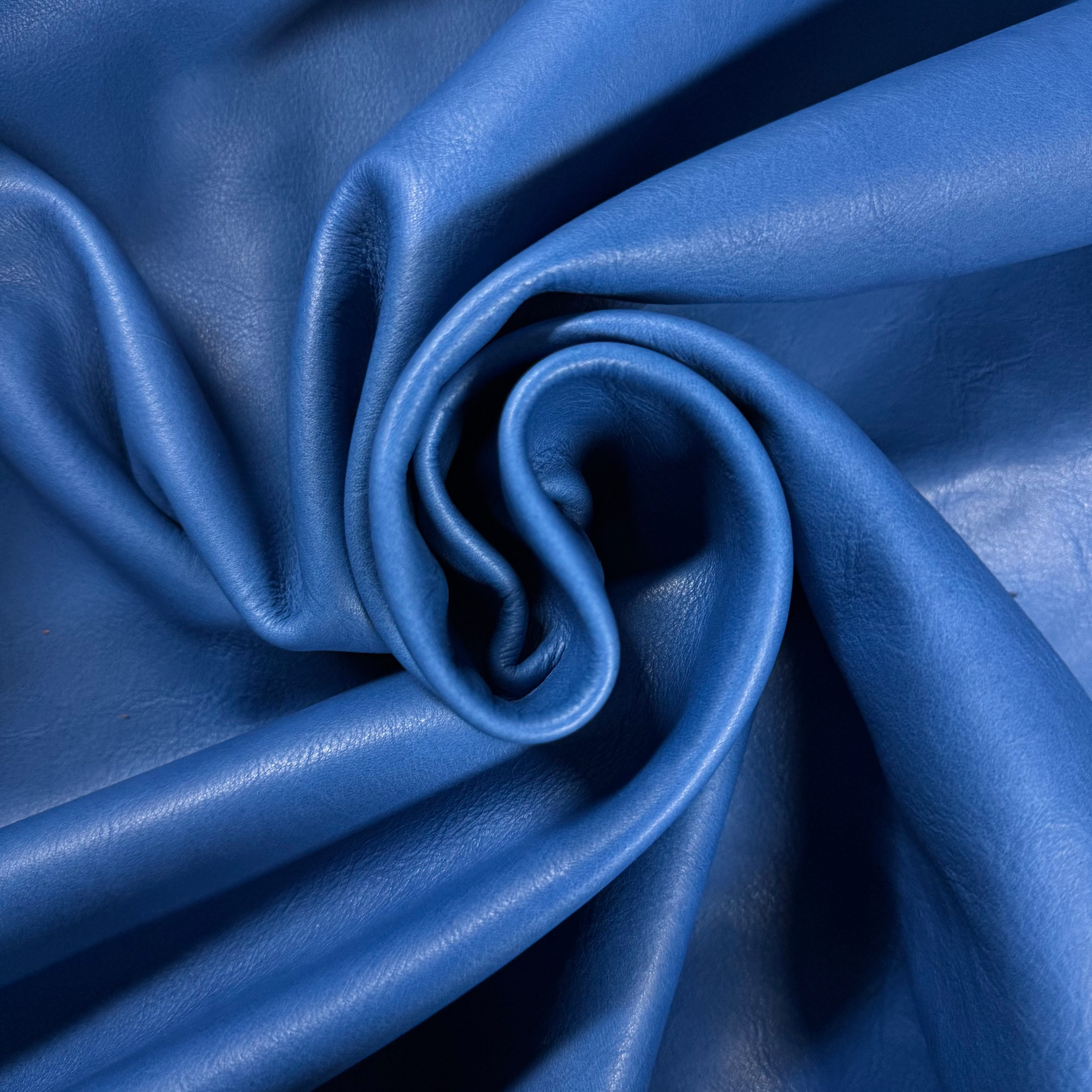 Veg Line - Soft Veg-Tan Cowhide, Blue