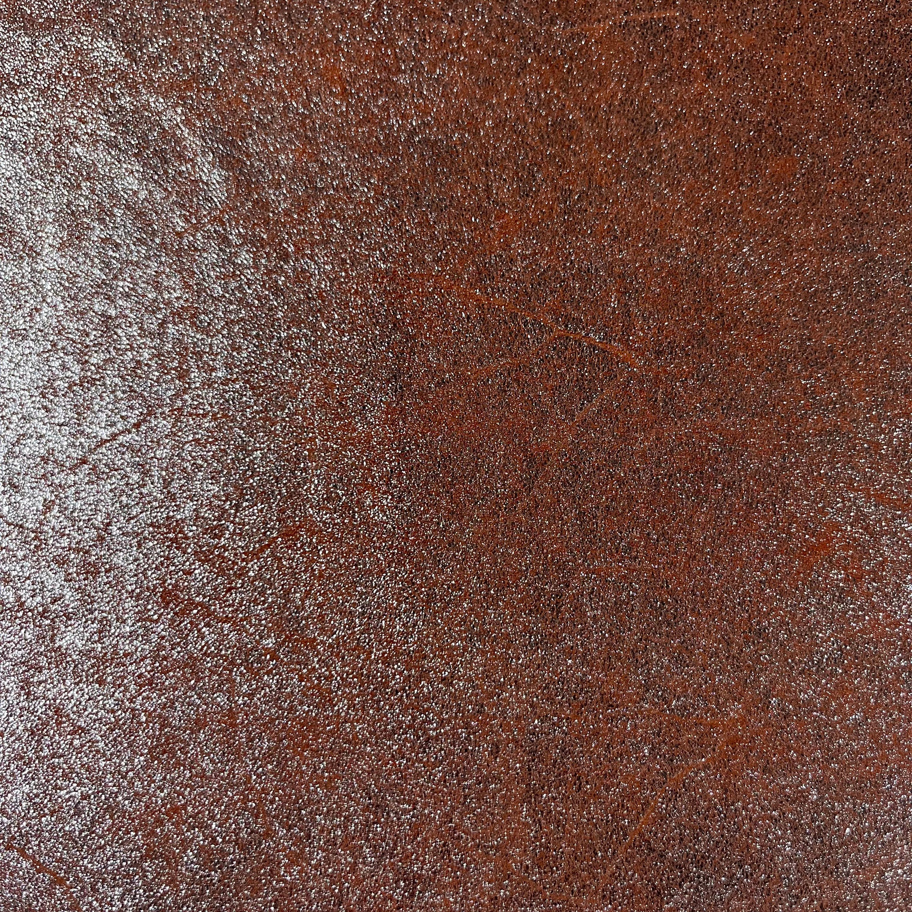 glitter goat suede coral