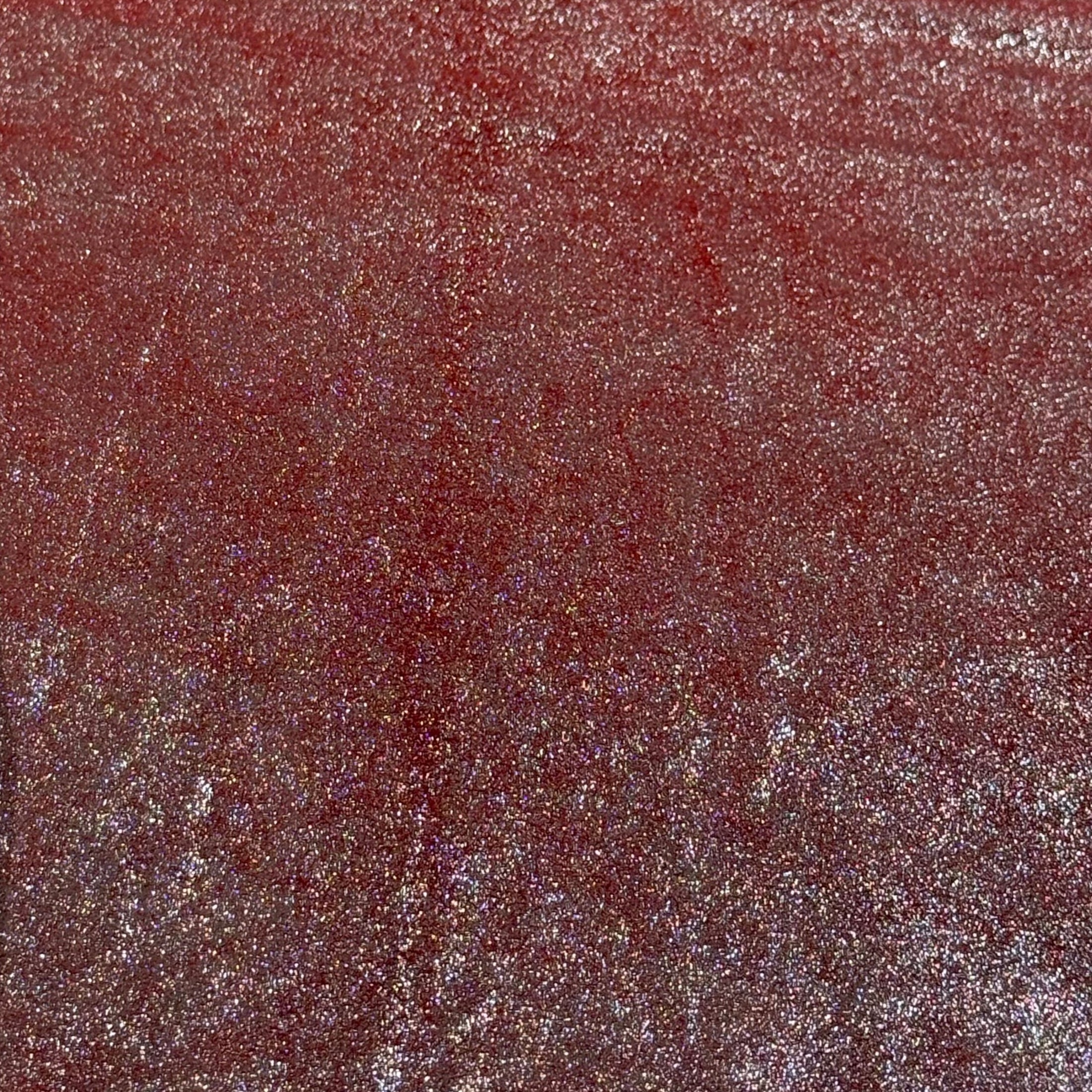 glitter foil goat suede red