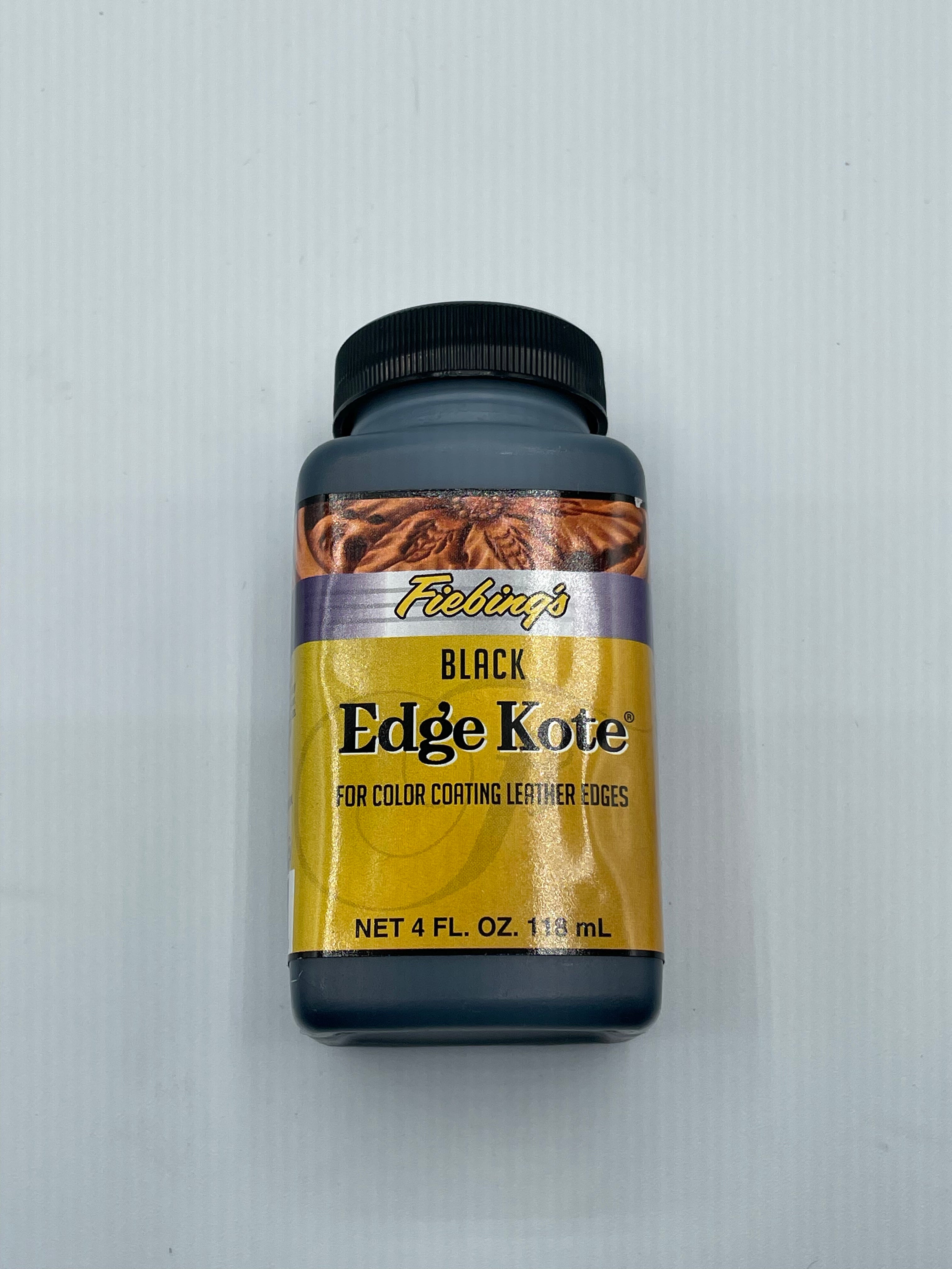 Fiebing's Edge Kote, Black - 4 oz