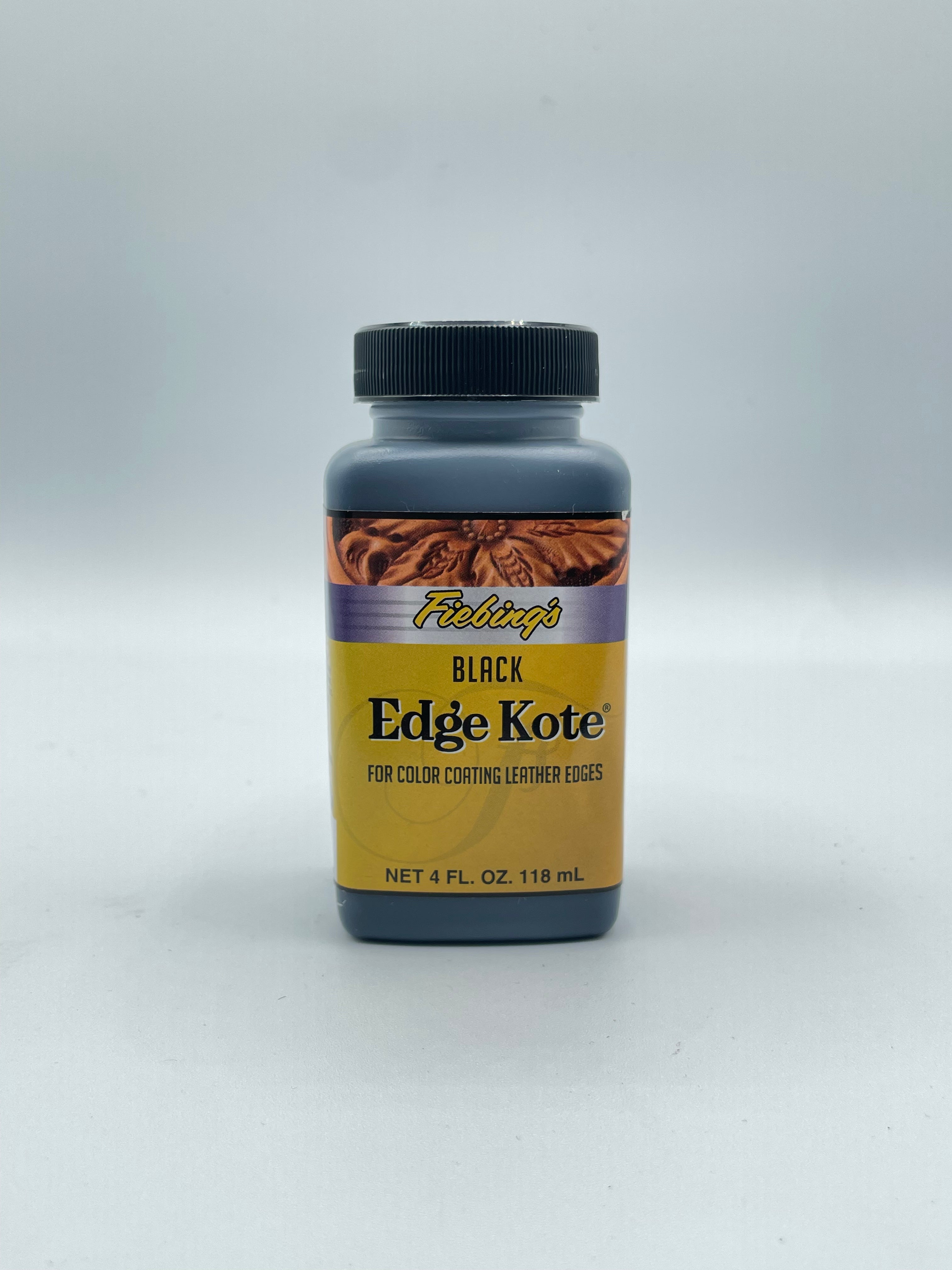 Fiebing's Edge Kote, Black - 4 oz