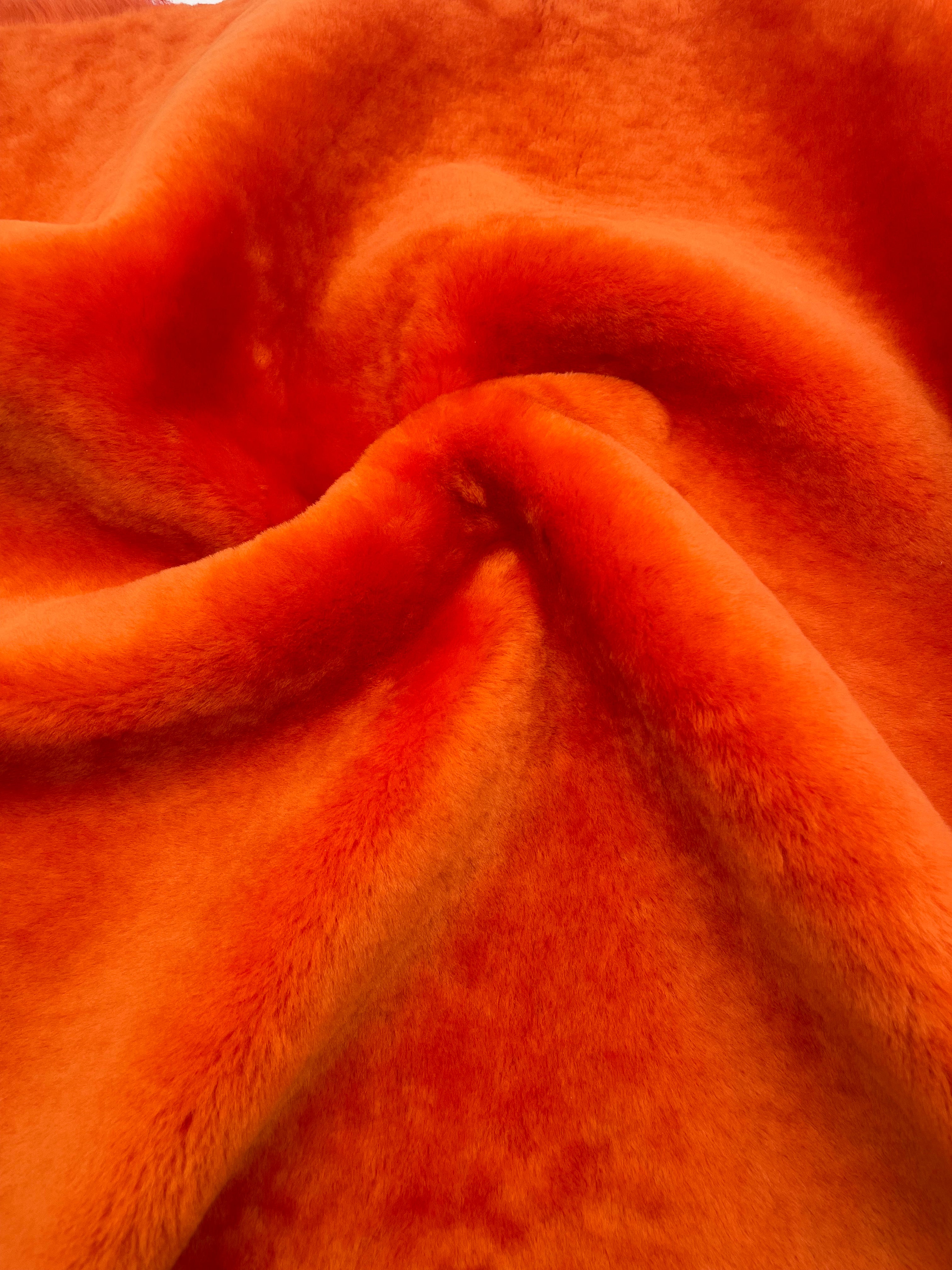 Ironed Merino Shearling 10MM - Nappa Matched Back