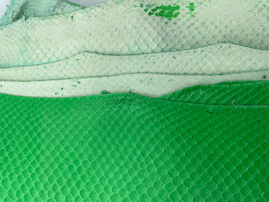 PYTHON LIME GREEN SHORT TAIL