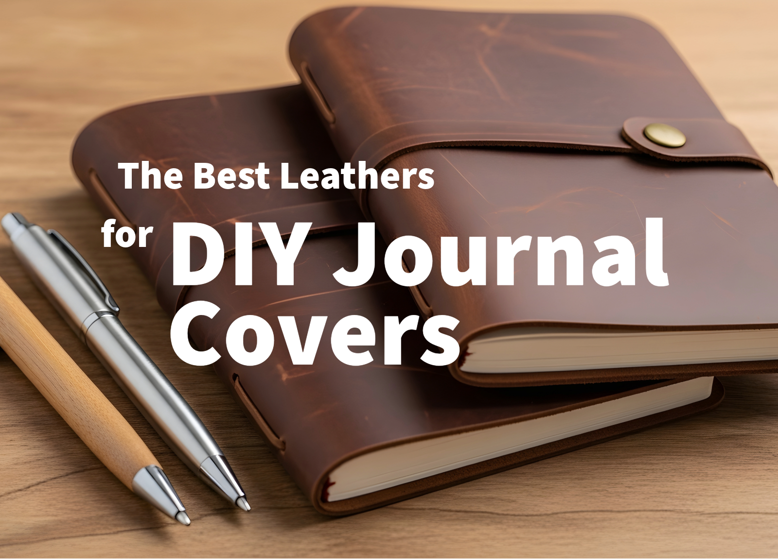 The Best Leathers for Making DIY Journal Covers