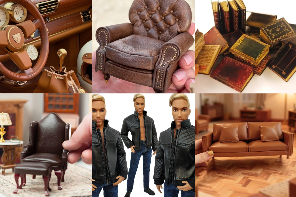 The Best Leather for Making Miniatures: Furniture, Model Cars, Doll Clothing and More
