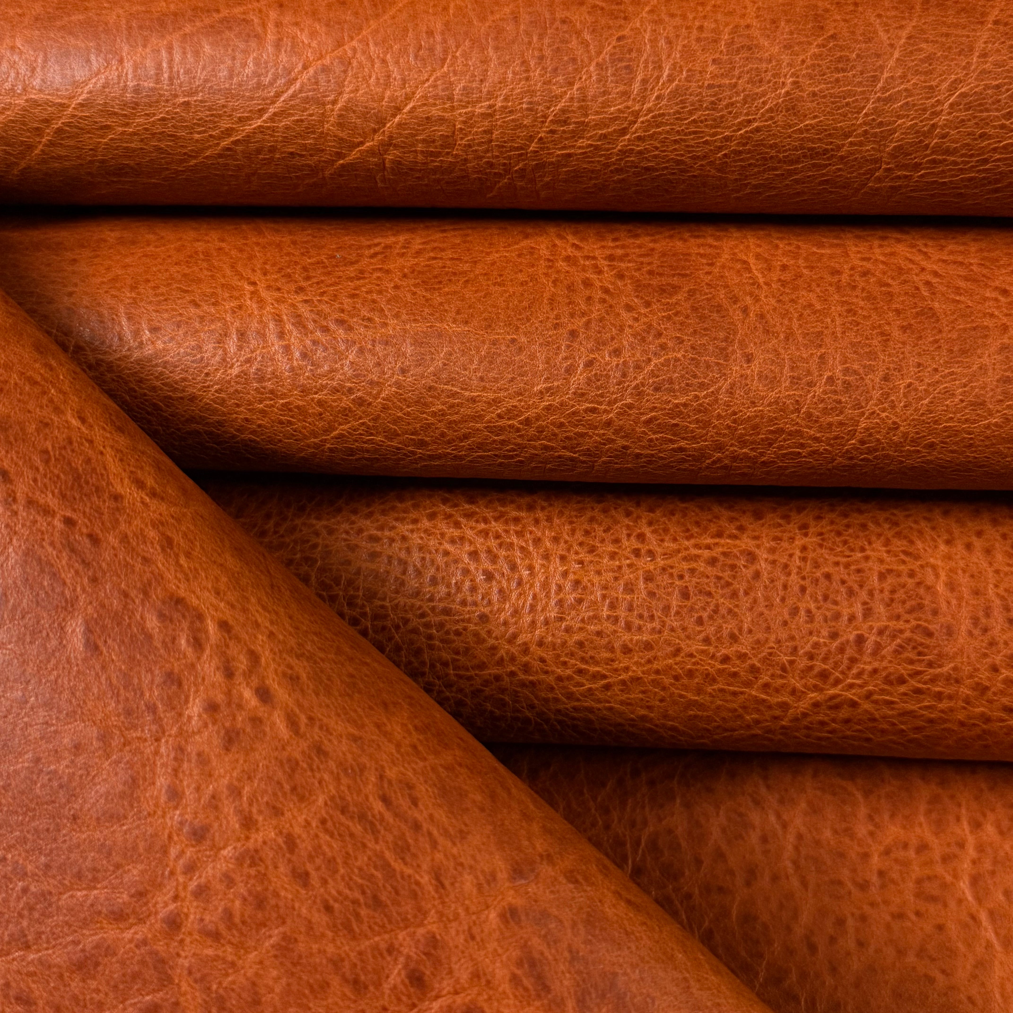 Jewel Tone Veg Tan Pull-Up Bison, 5 oz - 4 Colors