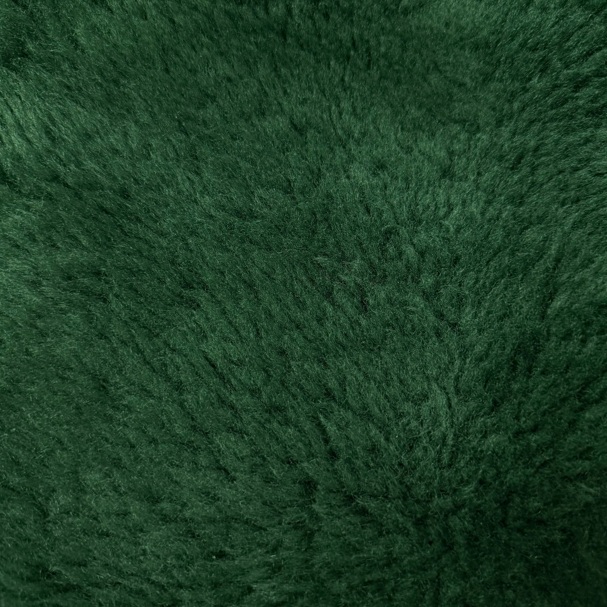 Long Pile Sheepskin Shearling, Suede Back - Blue & Green