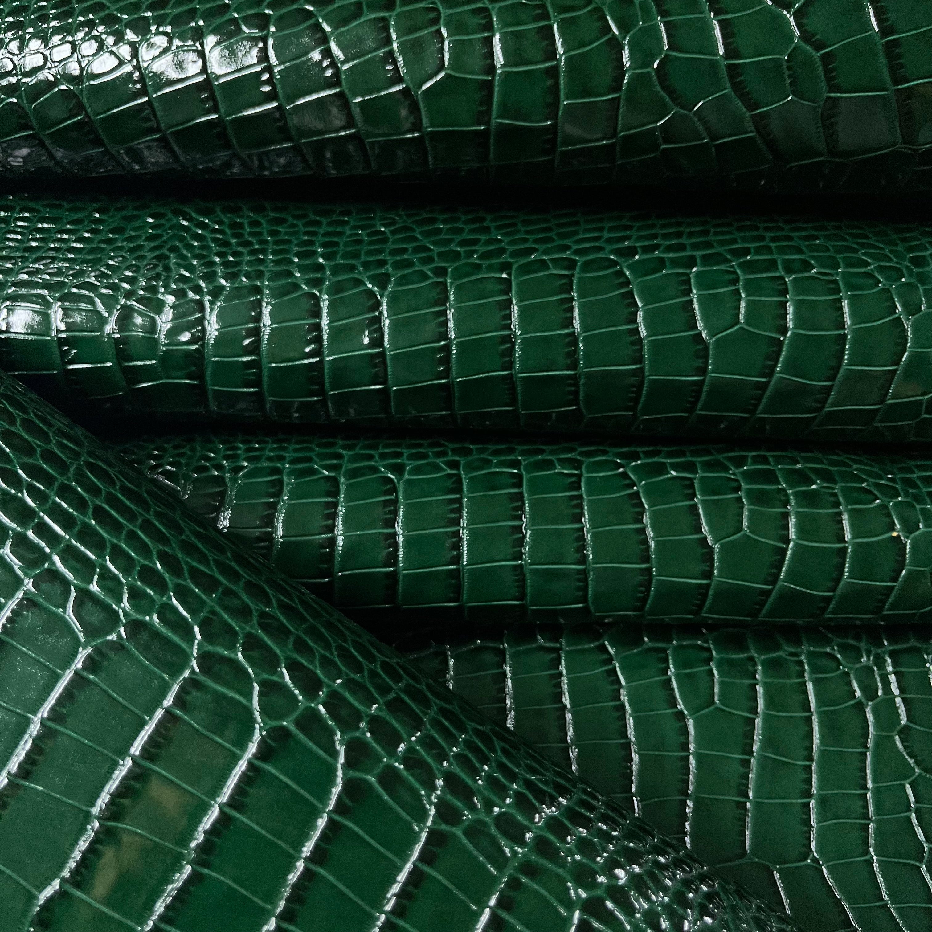 Crocodile Embossed Cow, 2-3 oz - 7 Colors – Leather Skins