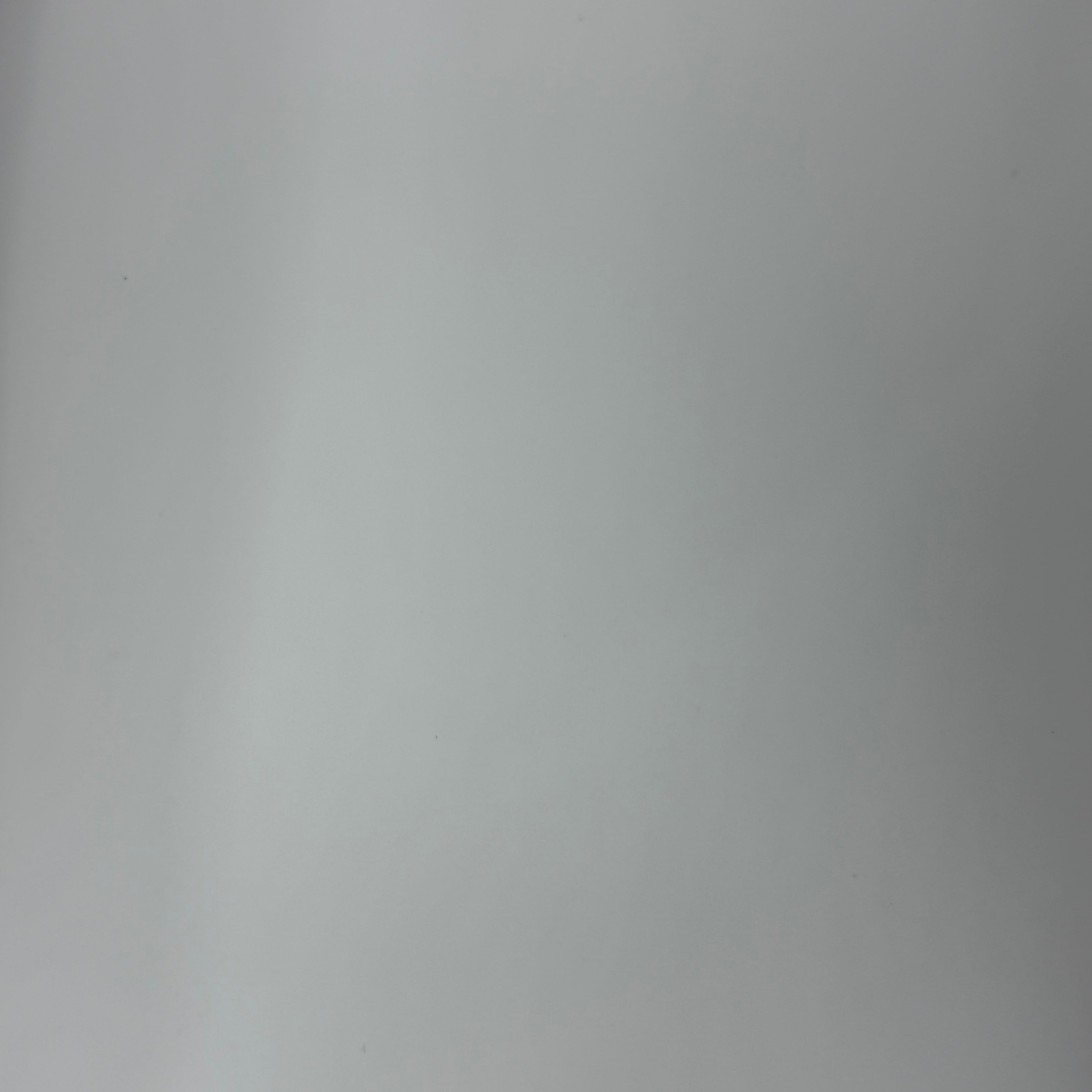 Smooth polished white cowhide leather, 3-4 oz, with a high-gloss finish.