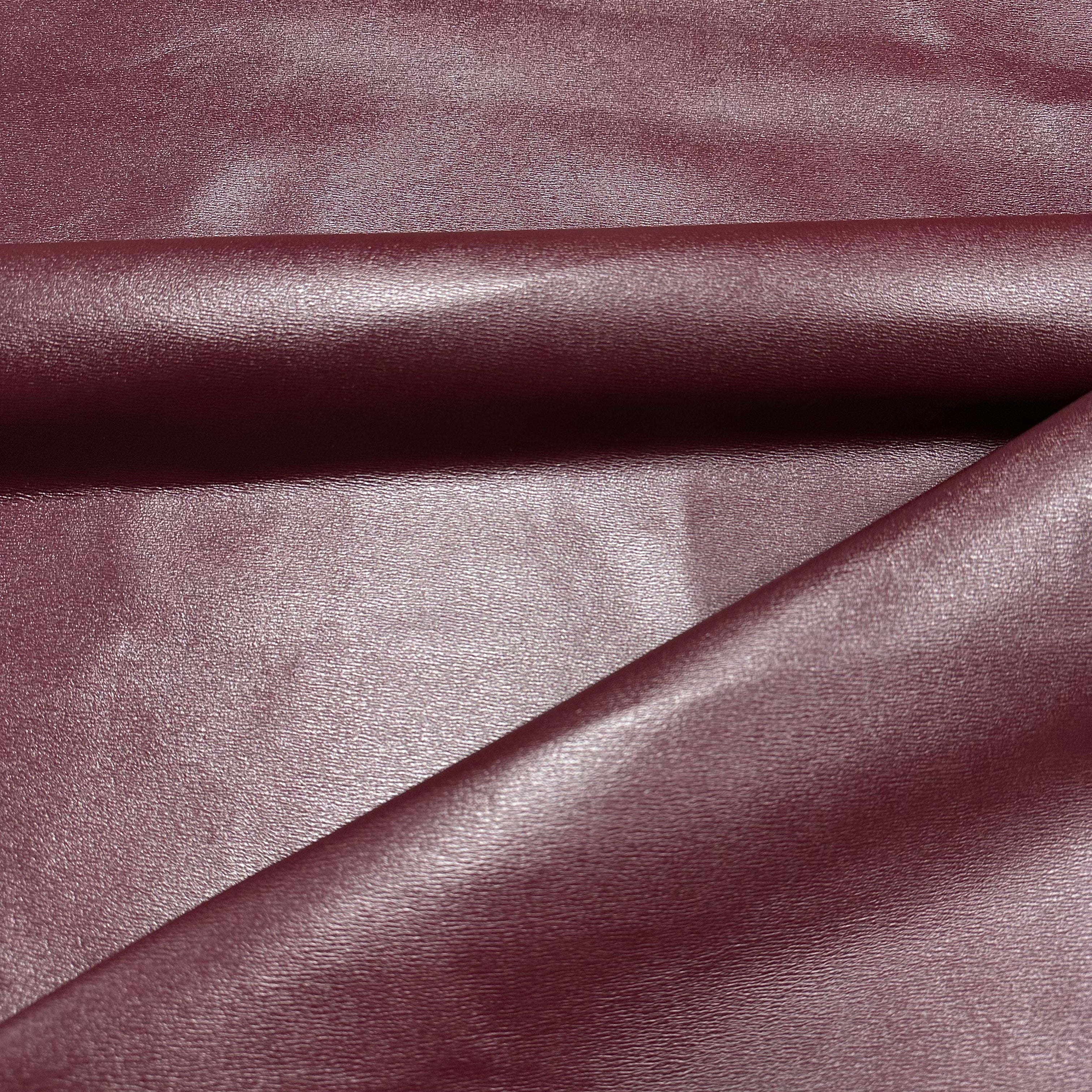 Bookbinding Pigskin - Cross Grain Resin Film Finish | 9 Colors